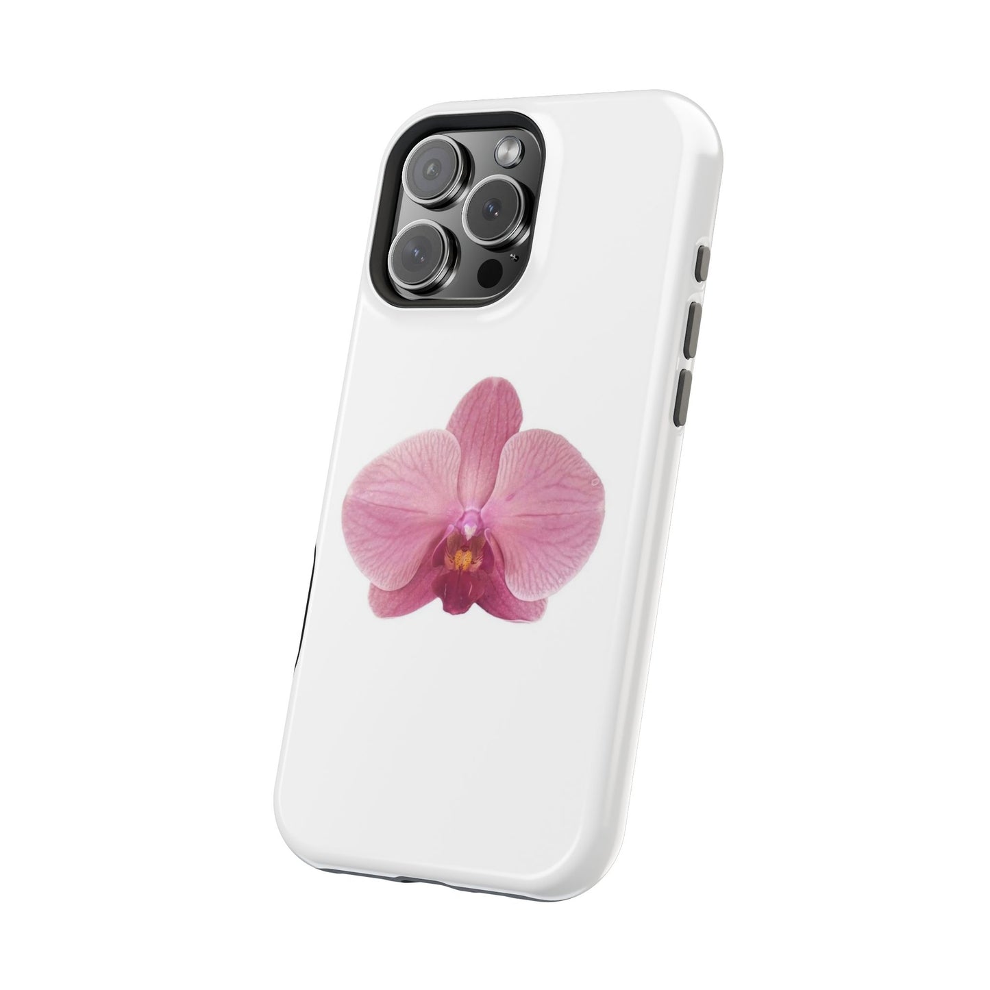 Magnetic IPhone Case, Durable Impact-Resistant Floral Feminine Fashionable Cover, Gift for Her, Protective Smartphone Shell, Trendy