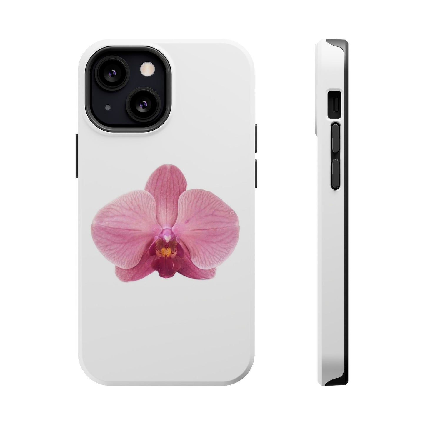 Magnetic IPhone Case, Durable Impact-Resistant Floral Feminine Fashionable Cover, Gift for Her, Protective Smartphone Shell, Trendy