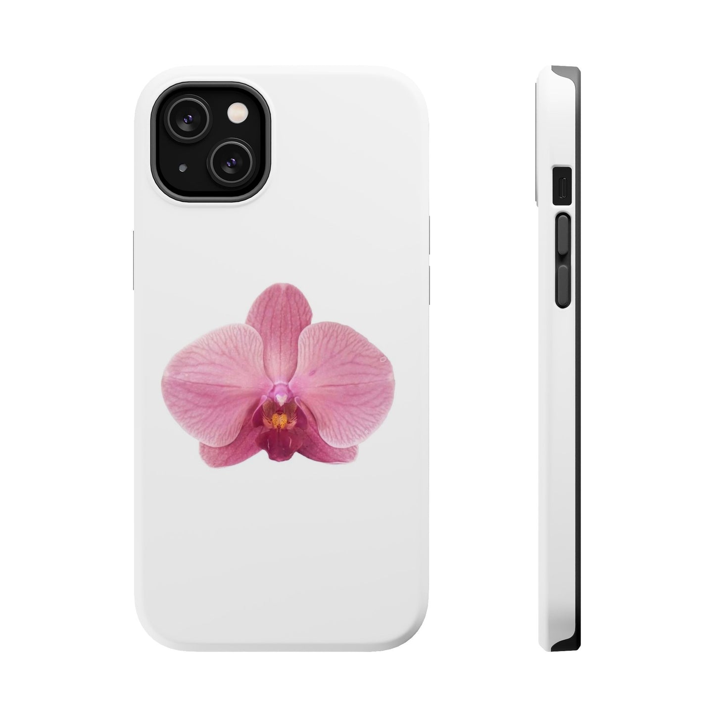 Magnetic IPhone Case, Durable Impact-Resistant Floral Feminine Fashionable Cover, Gift for Her, Protective Smartphone Shell, Trendy