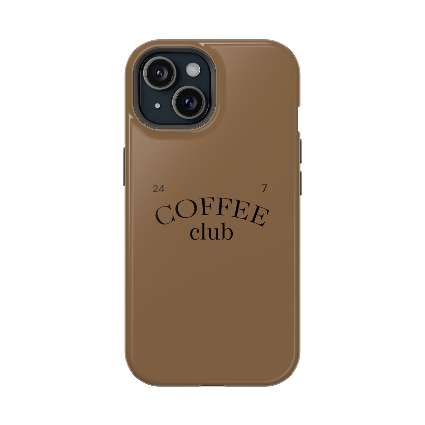Magnetic iPhone Case, Coffee Lover, Impact-Resistant Case, Coffee Date Enthusiast, Matcha with Friend, Protective Phone Cover