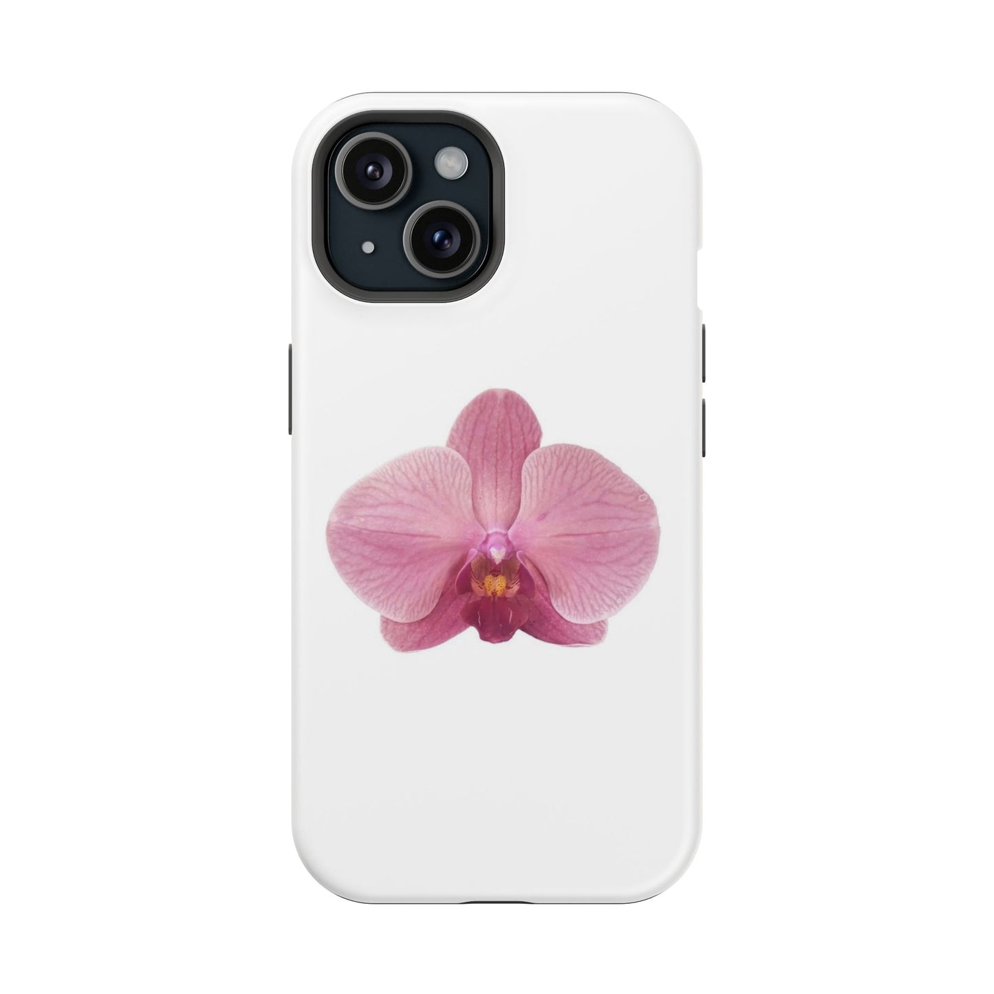Magnetic IPhone Case, Durable Impact-Resistant Floral Feminine Fashionable Cover, Gift for Her, Protective Smartphone Shell, Trendy