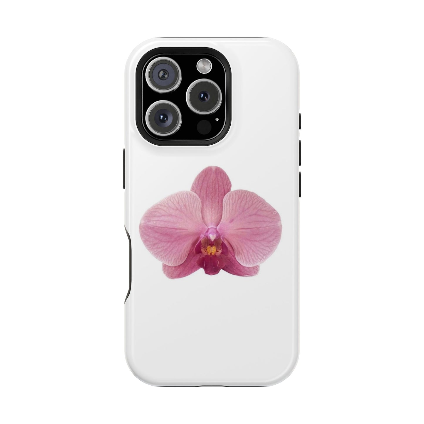 Magnetic IPhone Case, Durable Impact-Resistant Floral Feminine Fashionable Cover, Gift for Her, Protective Smartphone Shell, Trendy