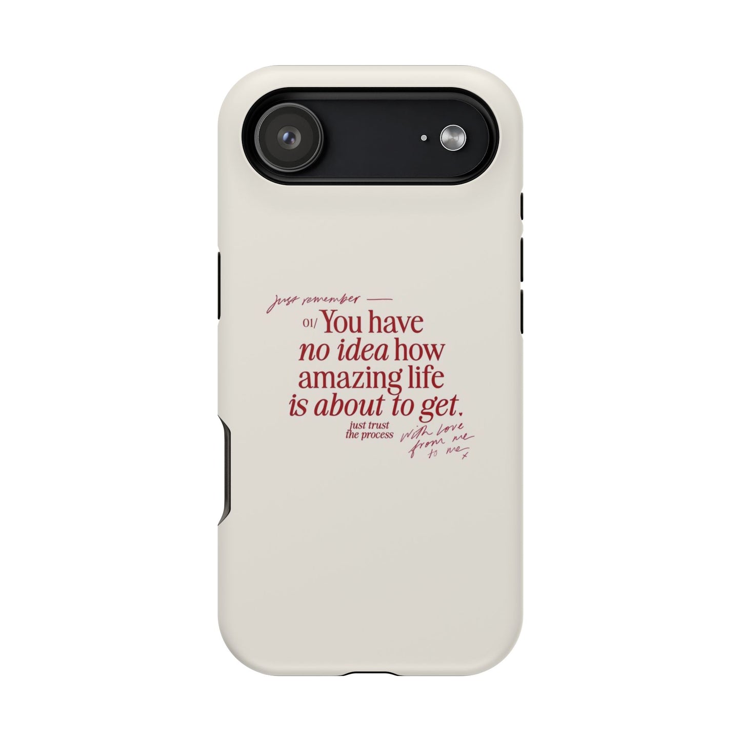 Magnetic IPhone Cases, Motivational Self Love Quote, Fashionable Feminine Gift Idea, Durable Impact-Resistant, Fashion Accessory,