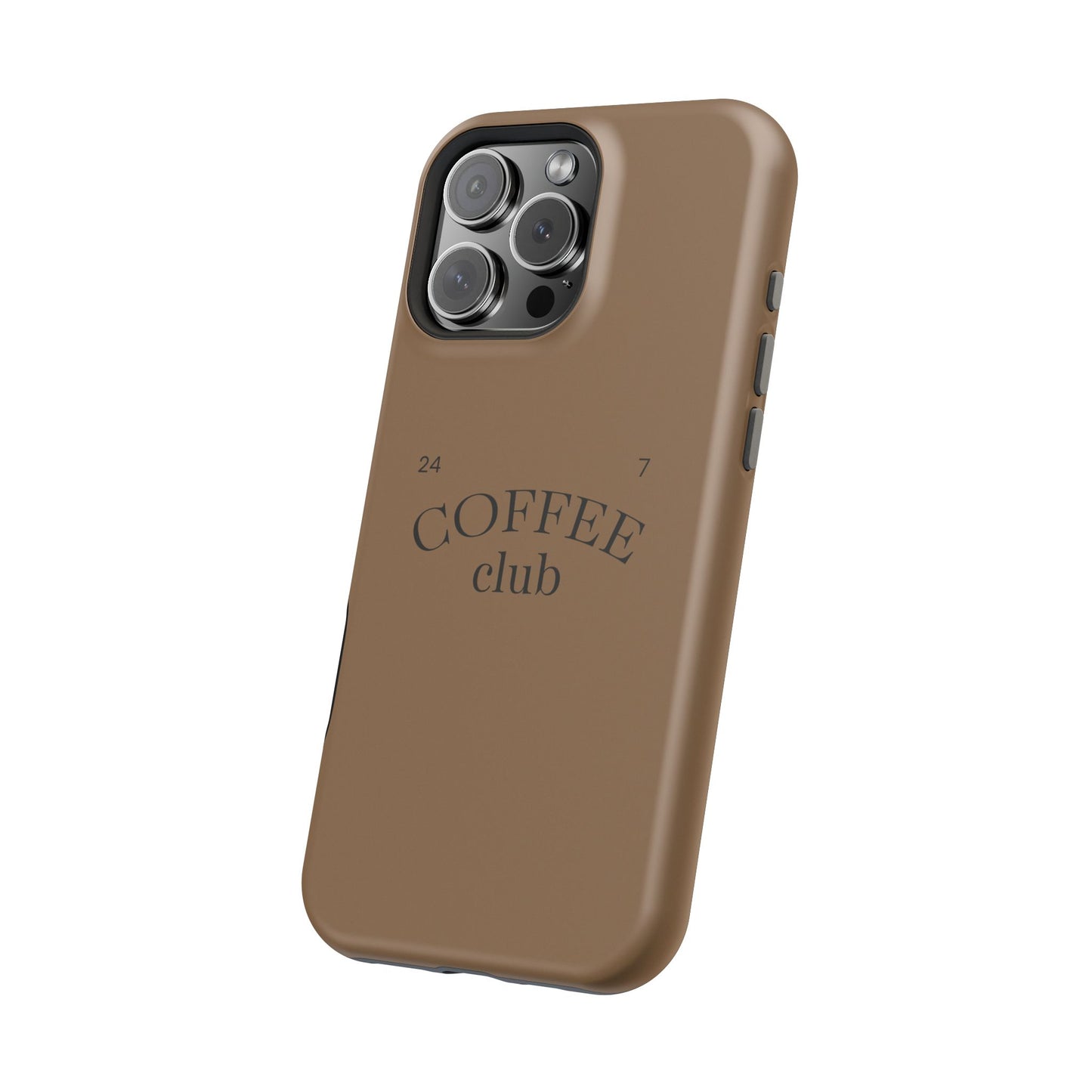 Magnetic iPhone Case, Coffee Lover, Impact-Resistant Case, Coffee Date Enthusiast, Matcha with Friend, Protective Phone Cover