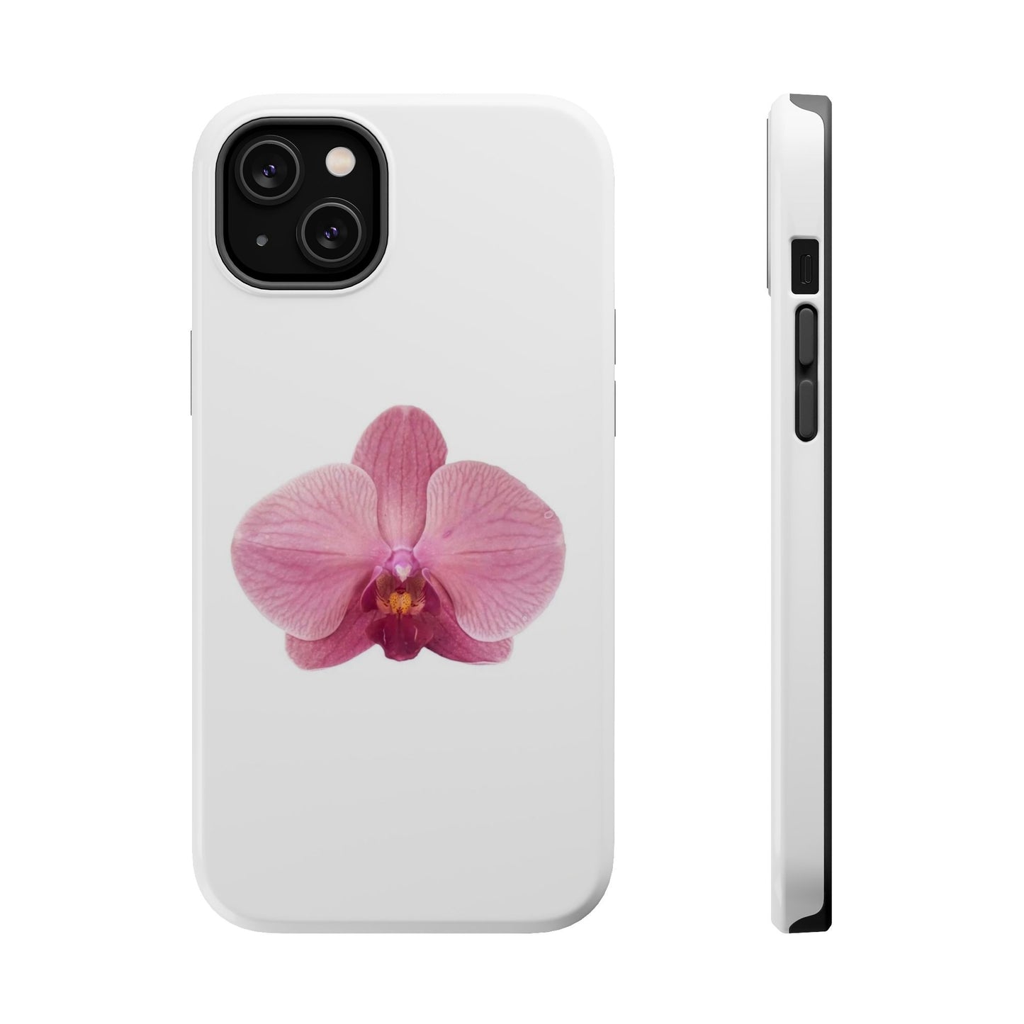 Magnetic IPhone Case, Durable Impact-Resistant Floral Feminine Fashionable Cover, Gift for Her, Protective Smartphone Shell, Trendy