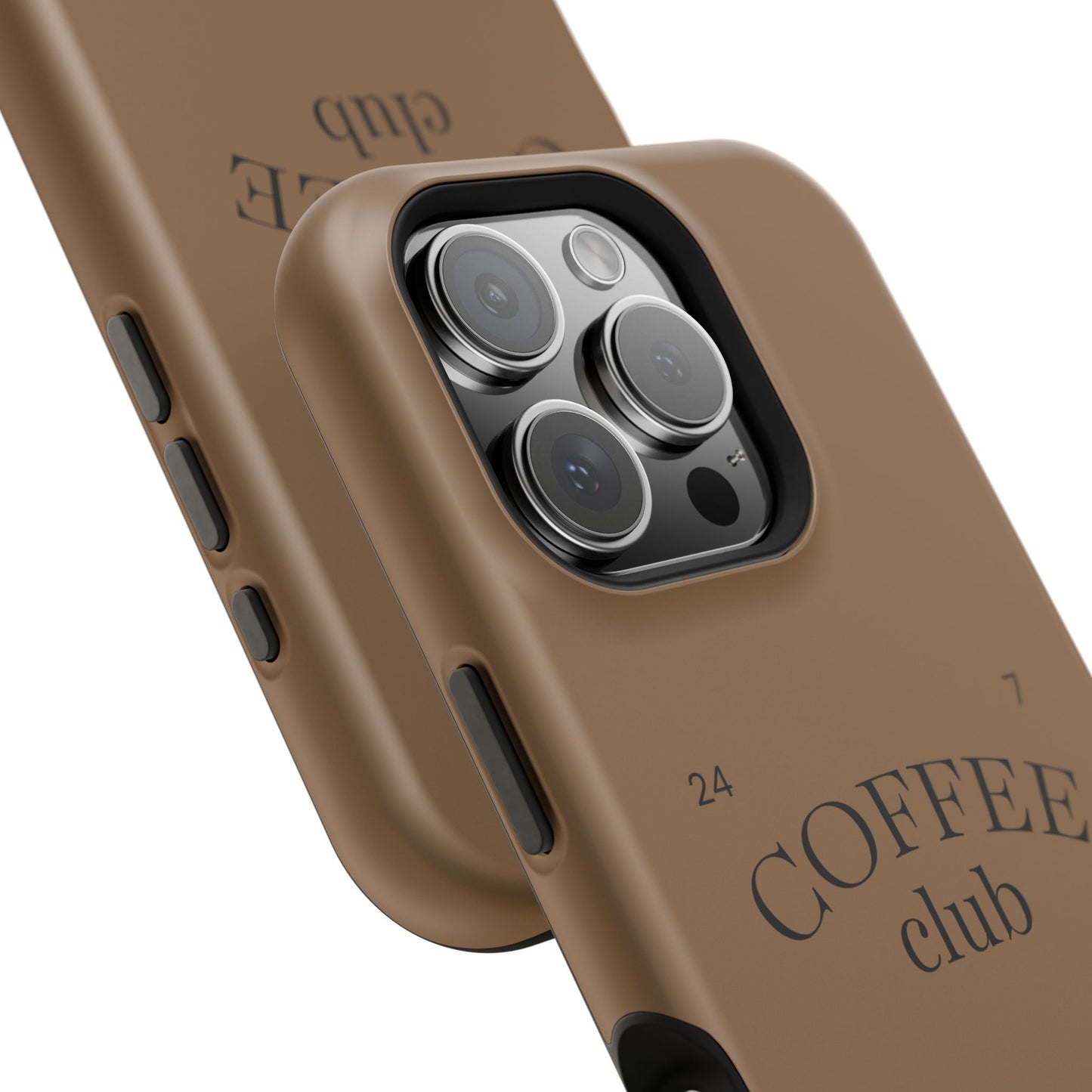 Magnetic iPhone Case, Coffee Lover, Impact-Resistant Case, Coffee Date Enthusiast, Matcha with Friend, Protective Phone Cover