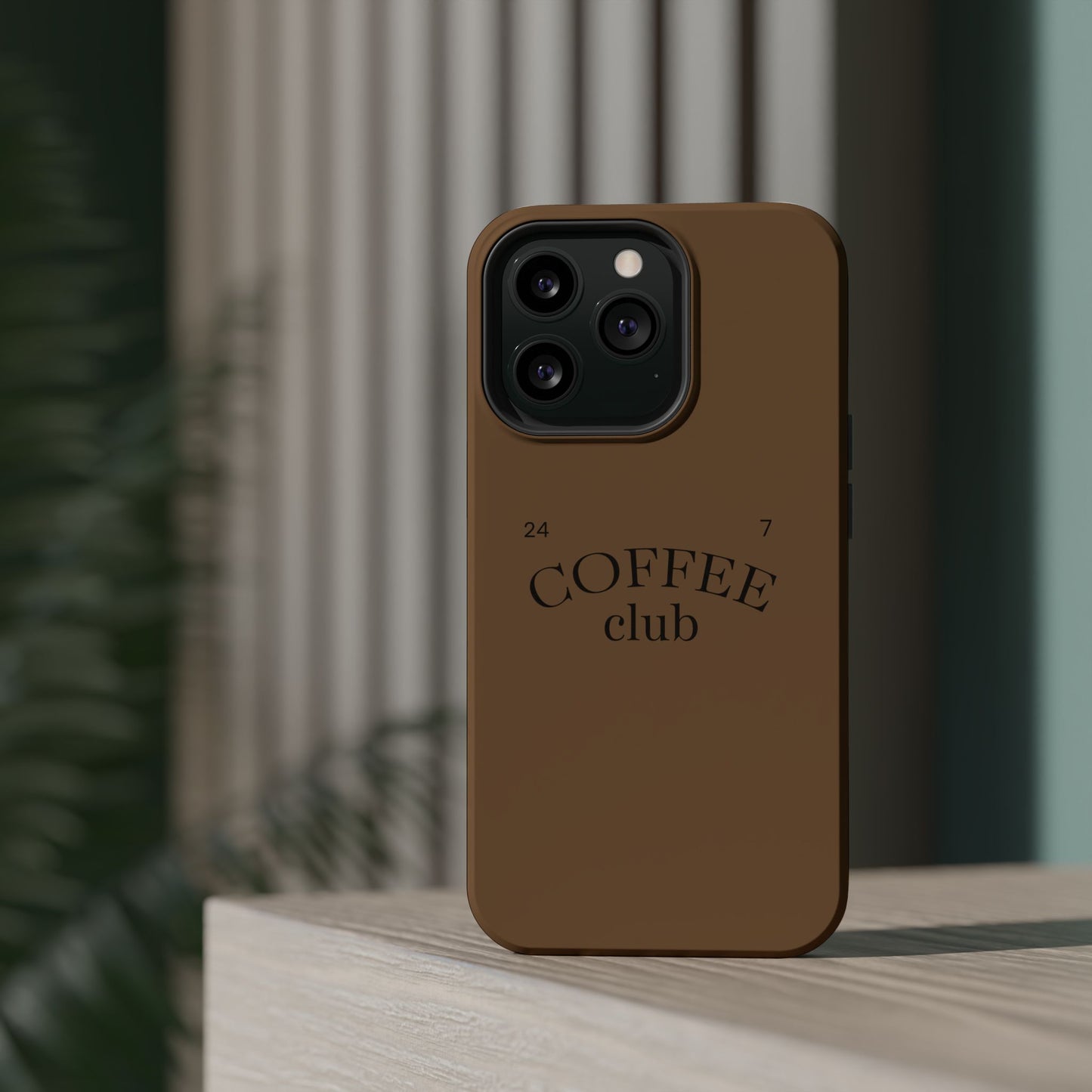 Magnetic iPhone Case, Coffee Lover, Impact-Resistant Case, Coffee Date Enthusiast, Matcha with Friend, Protective Phone Cover