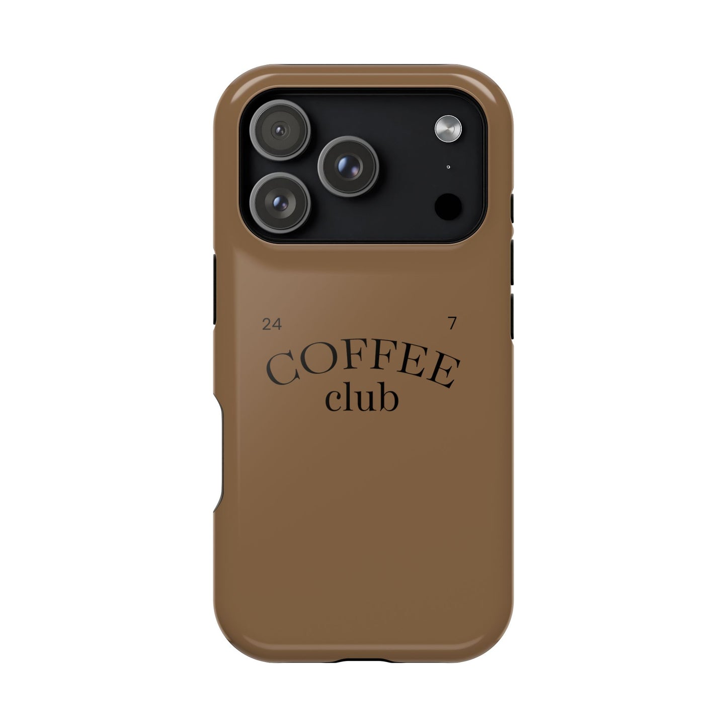 Magnetic iPhone Case, Coffee Lover, Impact-Resistant Case, Coffee Date Enthusiast, Matcha with Friend, Protective Phone Cover