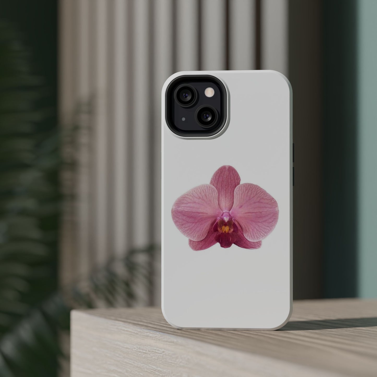 Magnetic IPhone Case, Durable Impact-Resistant Floral Feminine Fashionable Cover, Gift for Her, Protective Smartphone Shell, Trendy