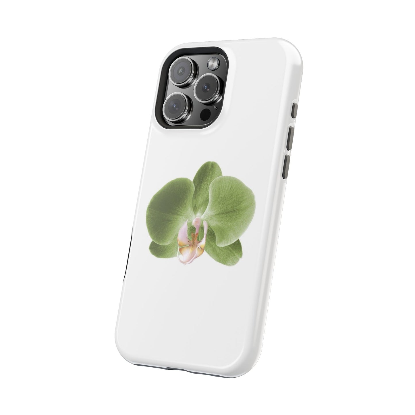 Magnetic IPhone Case, Durable Impact-Resistant Floral Feminine Fashionable Cover, Gift for Her, Protective Smartphone Shell, Trendy