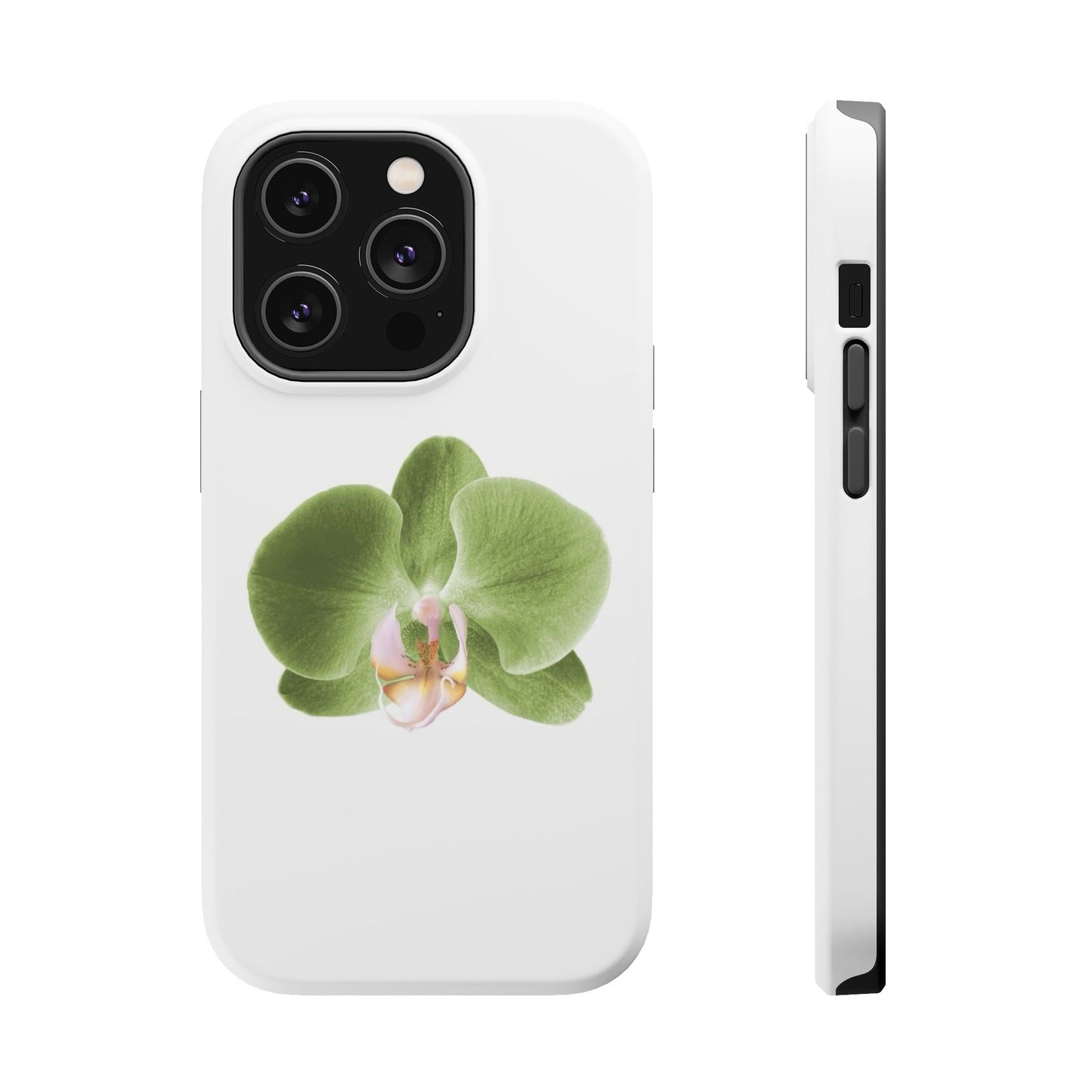 Magnetic IPhone Case, Durable Impact-Resistant Floral Feminine Fashionable Cover, Gift for Her, Protective Smartphone Shell, Trendy