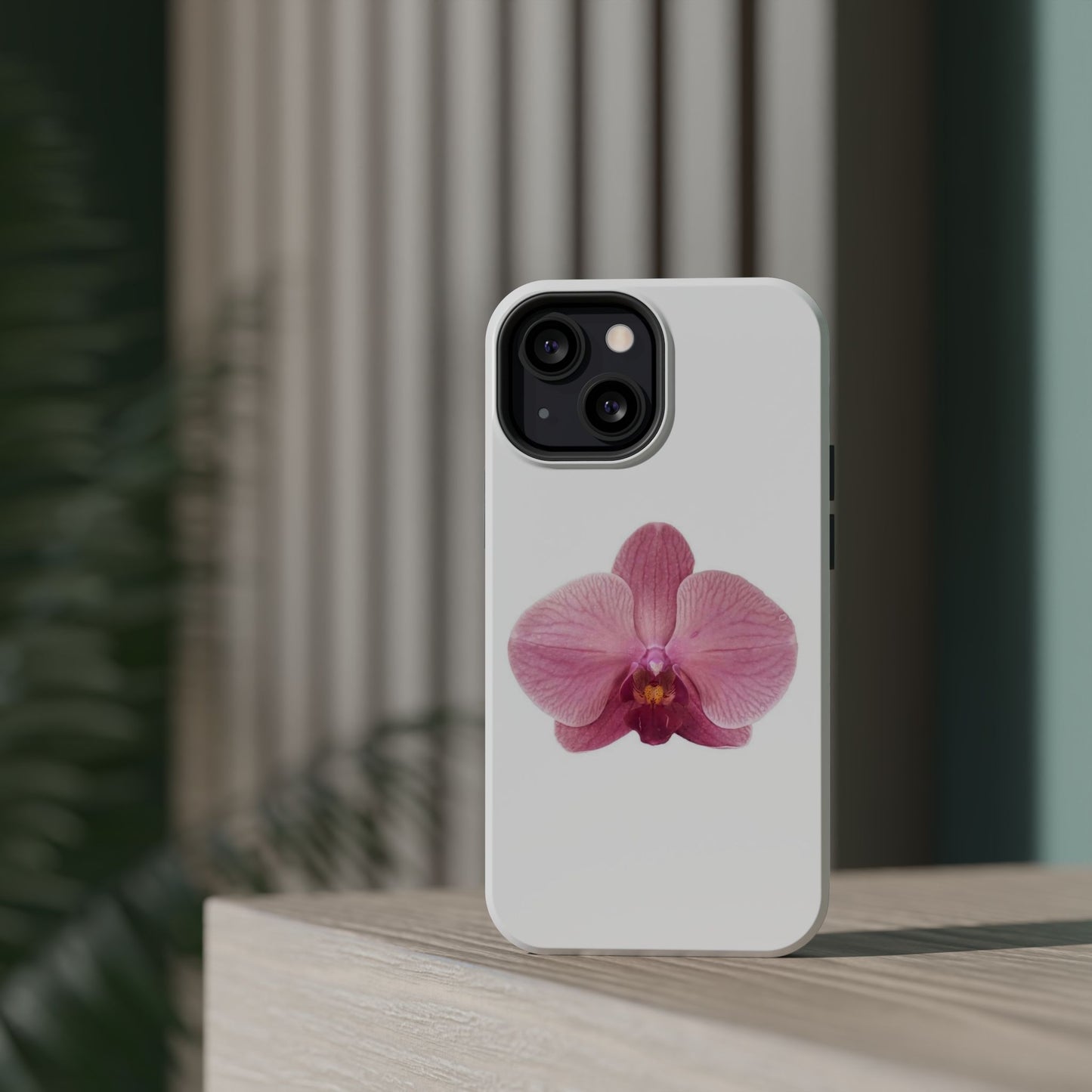 Magnetic IPhone Case, Durable Impact-Resistant Floral Feminine Fashionable Cover, Gift for Her, Protective Smartphone Shell, Trendy