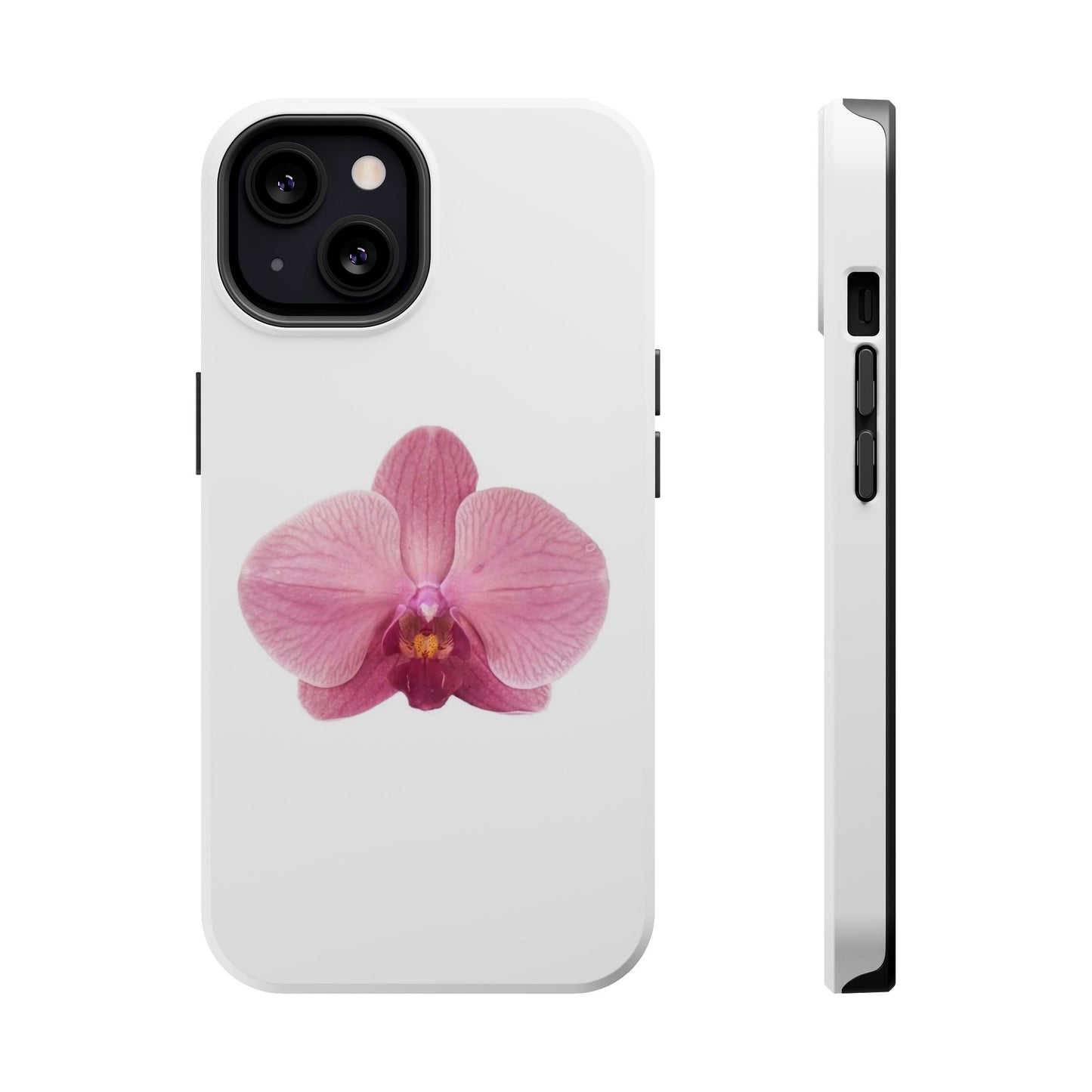 Magnetic IPhone Case, Durable Impact-Resistant Floral Feminine Fashionable Cover, Gift for Her, Protective Smartphone Shell, Trendy