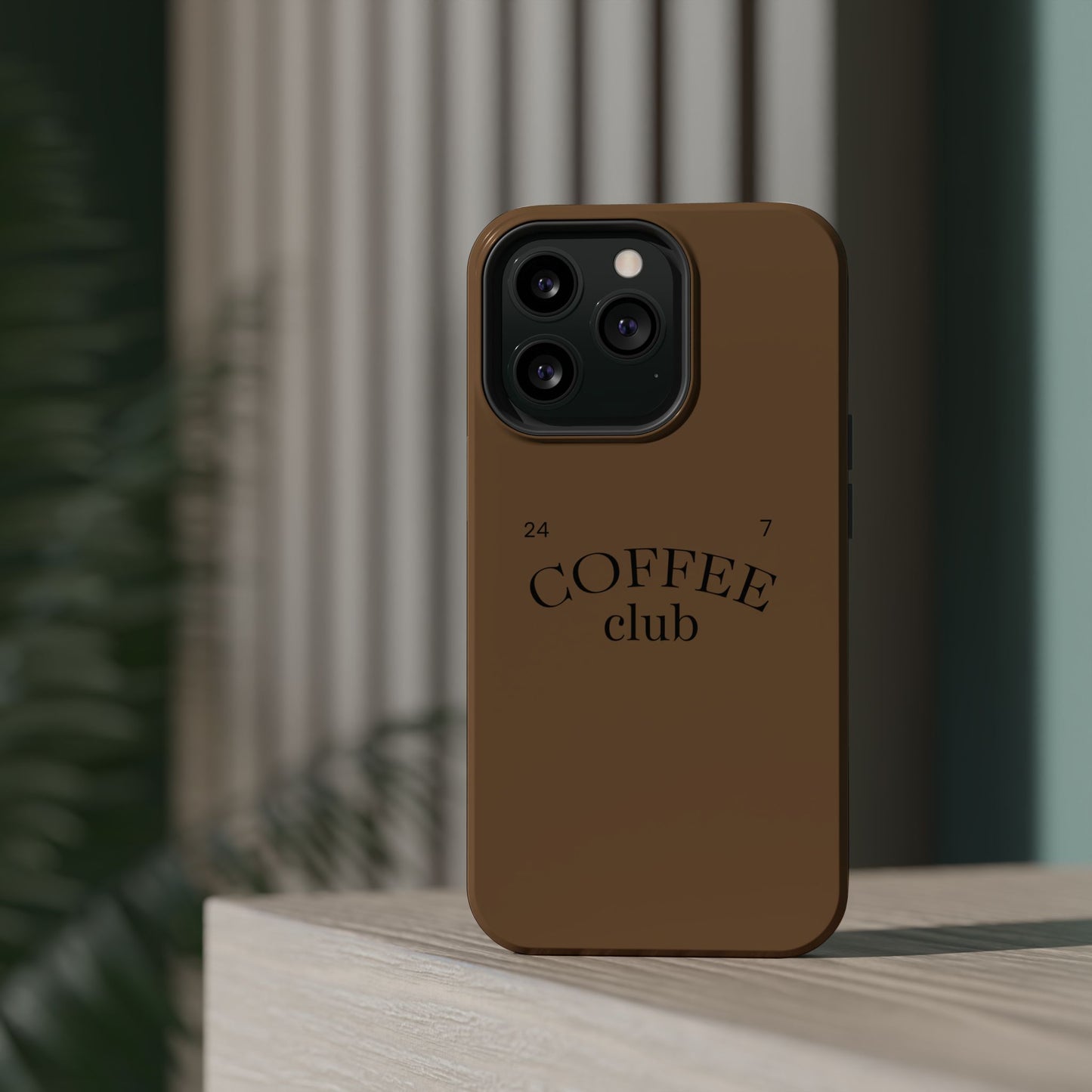 Magnetic iPhone Case, Coffee Lover, Impact-Resistant Case, Coffee Date Enthusiast, Matcha with Friend, Protective Phone Cover
