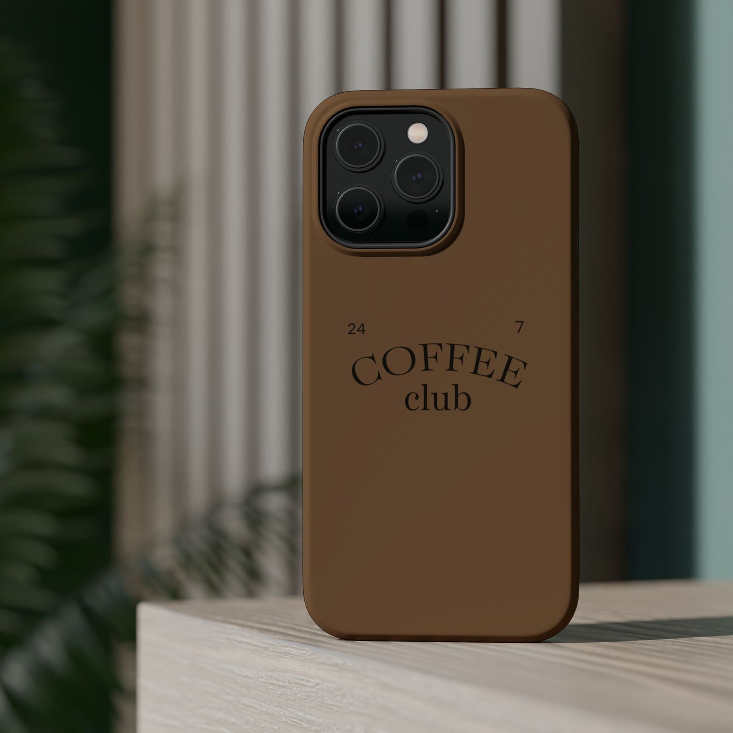 Magnetic iPhone Case, Coffee Lover, Impact-Resistant Case, Coffee Date Enthusiast, Matcha with Friend, Protective Phone Cover