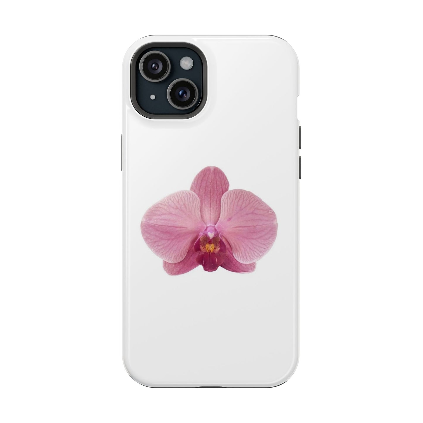 Magnetic IPhone Case, Durable Impact-Resistant Floral Feminine Fashionable Cover, Gift for Her, Protective Smartphone Shell, Trendy