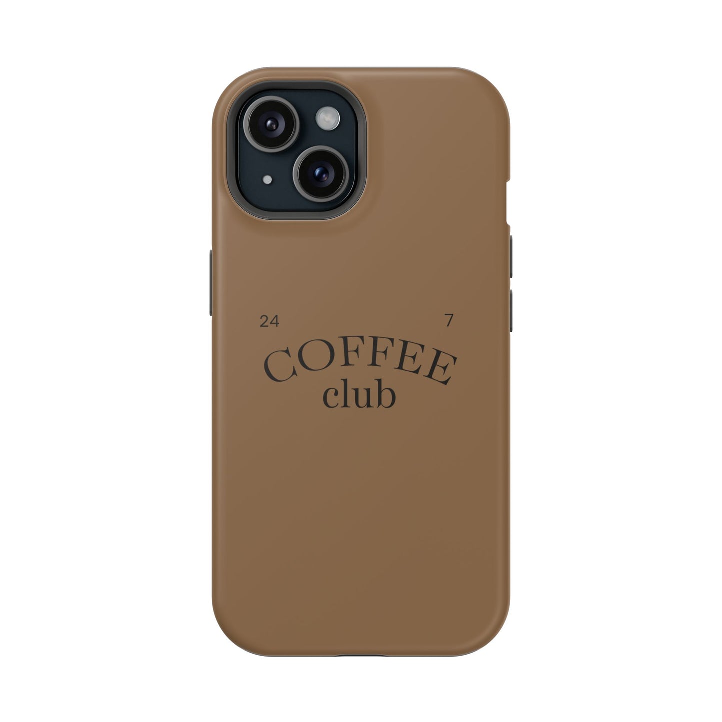 Magnetic iPhone Case, Coffee Lover, Impact-Resistant Case, Coffee Date Enthusiast, Matcha with Friend, Protective Phone Cover