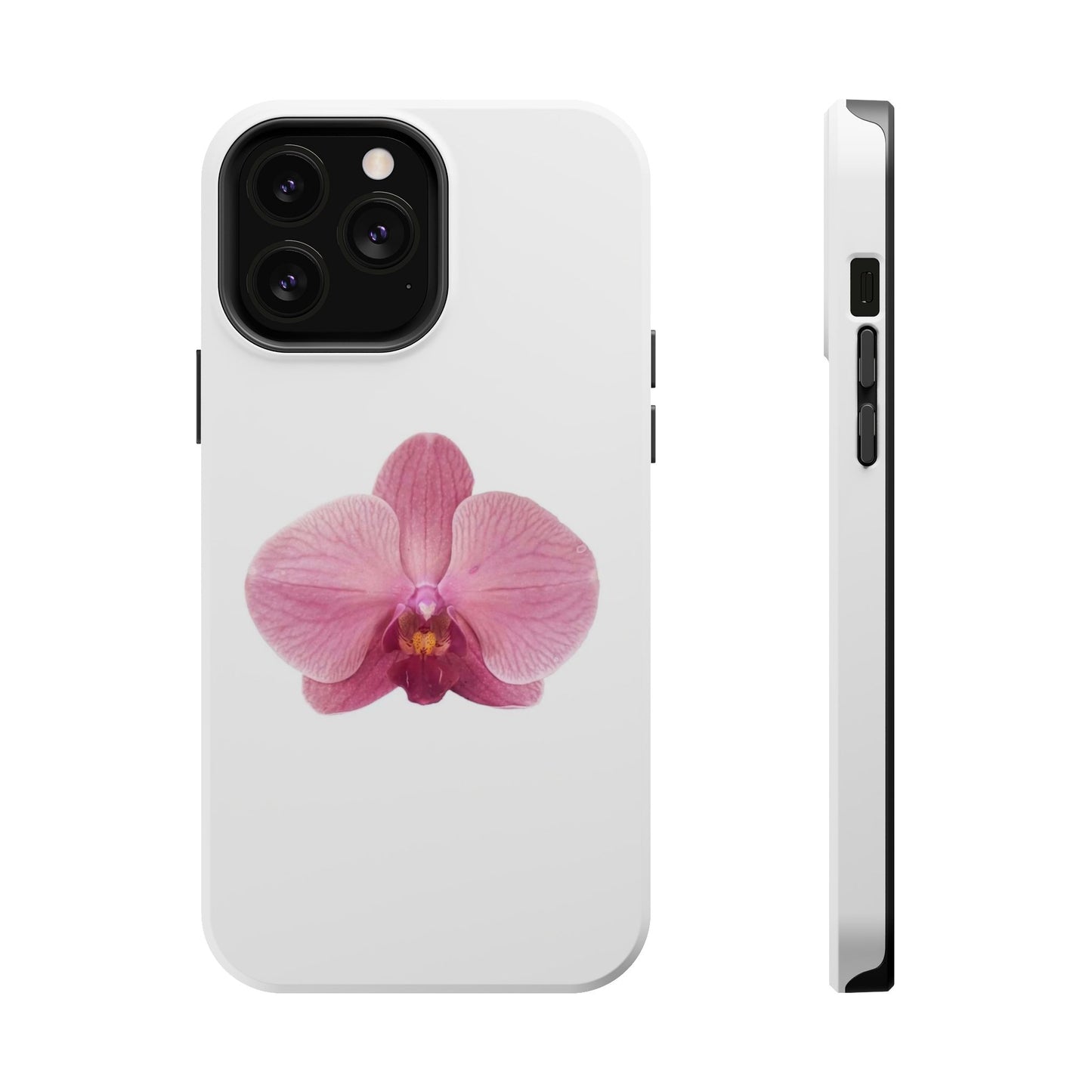 Magnetic IPhone Case, Durable Impact-Resistant Floral Feminine Fashionable Cover, Gift for Her, Protective Smartphone Shell, Trendy