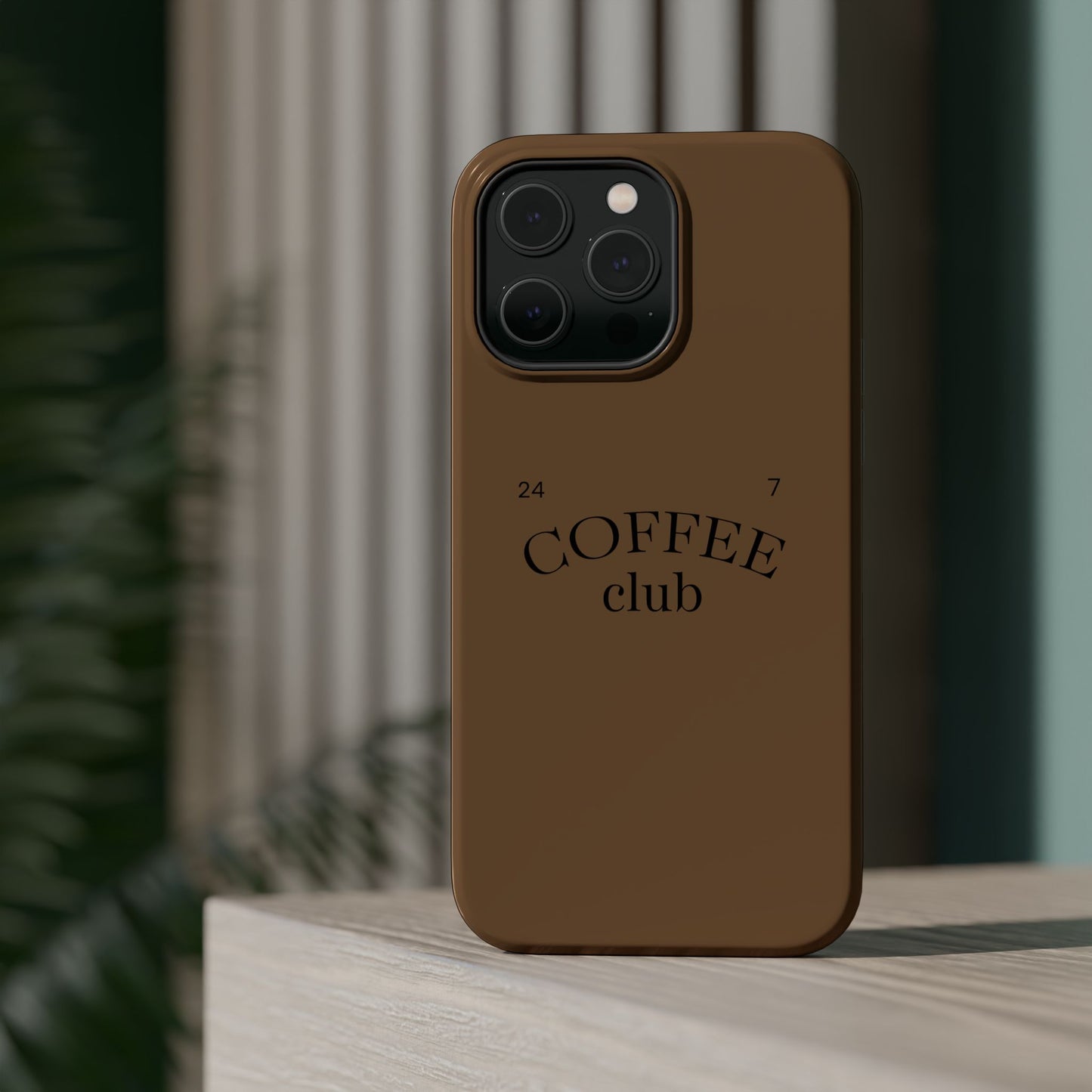 Magnetic iPhone Case, Coffee Lover, Impact-Resistant Case, Coffee Date Enthusiast, Matcha with Friend, Protective Phone Cover