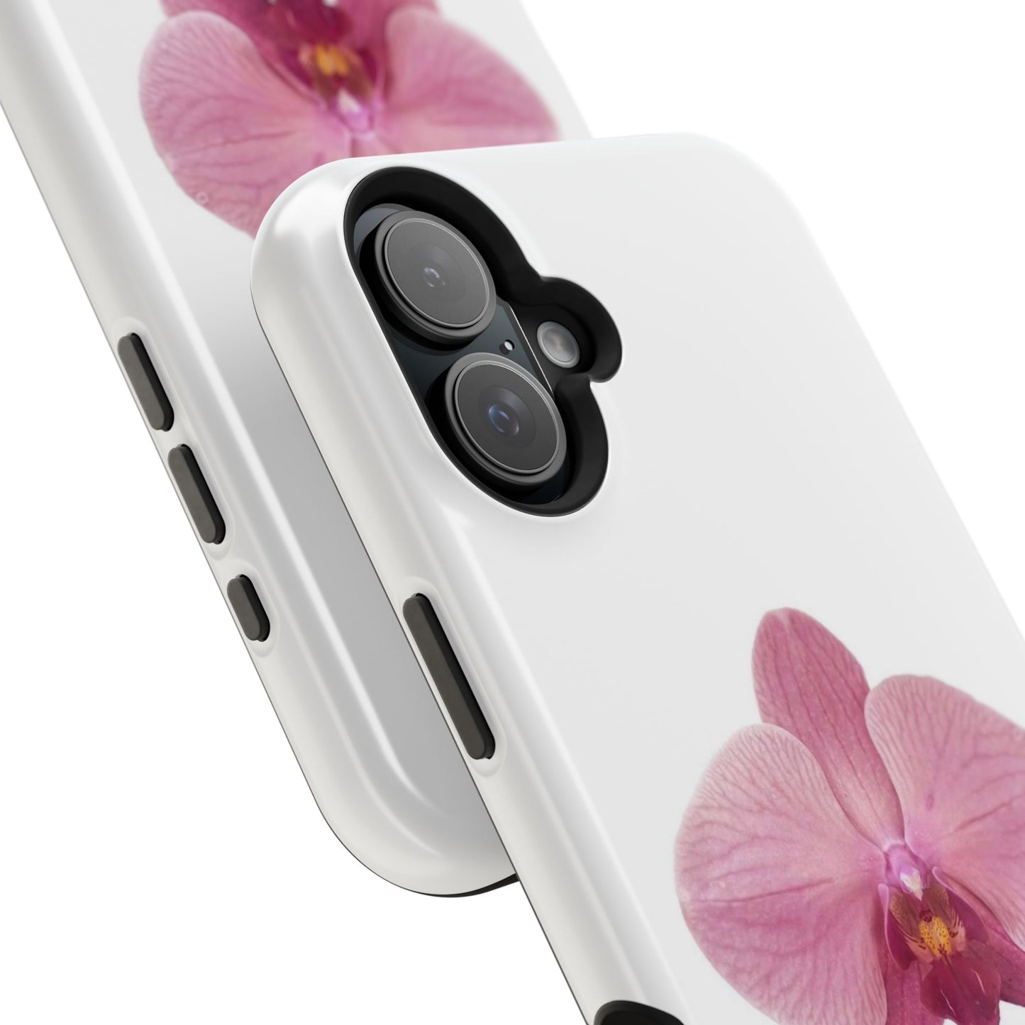 Magnetic IPhone Case, Durable Impact-Resistant Floral Feminine Fashionable Cover, Gift for Her, Protective Smartphone Shell, Trendy