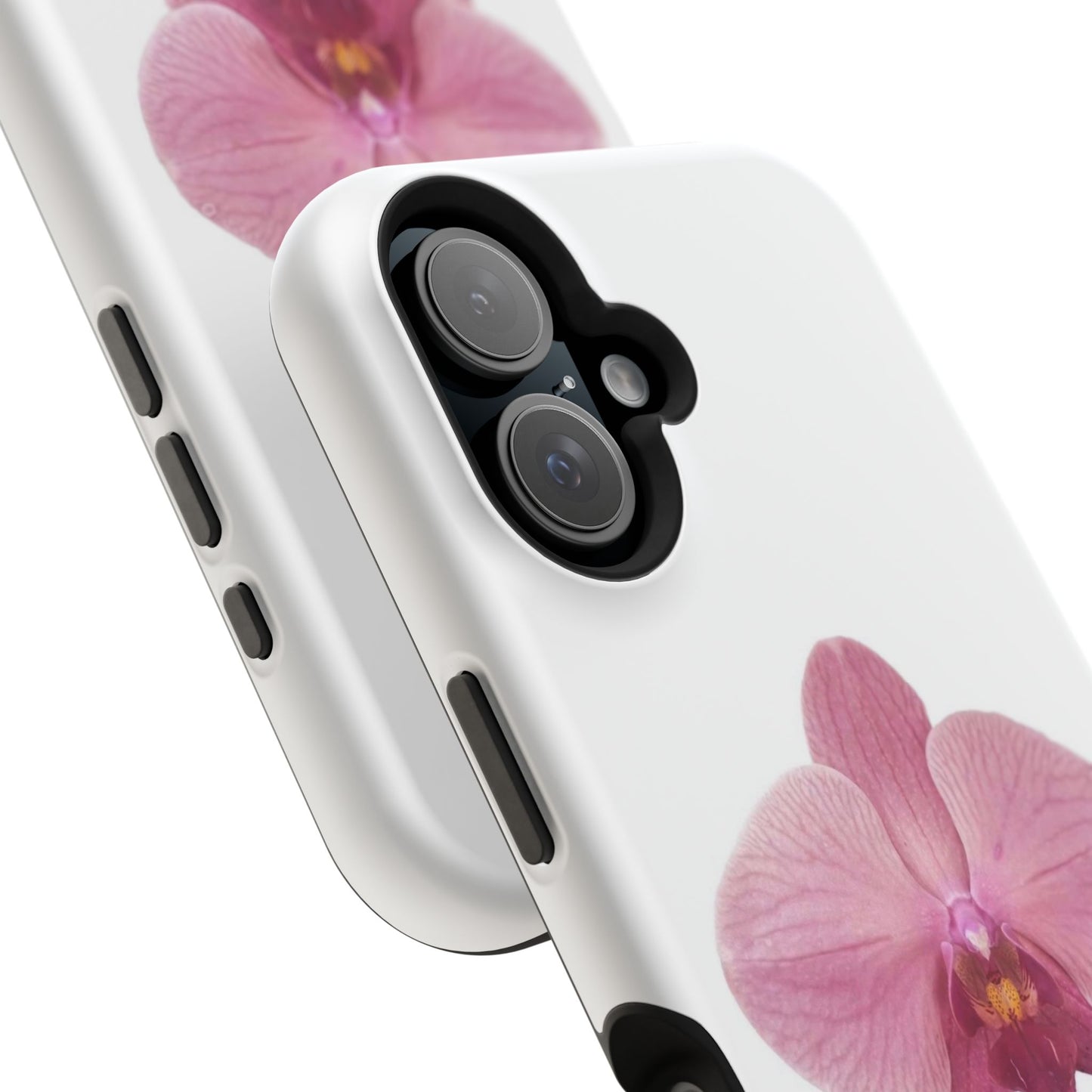 Magnetic IPhone Case, Durable Impact-Resistant Floral Feminine Fashionable Cover, Gift for Her, Protective Smartphone Shell, Trendy