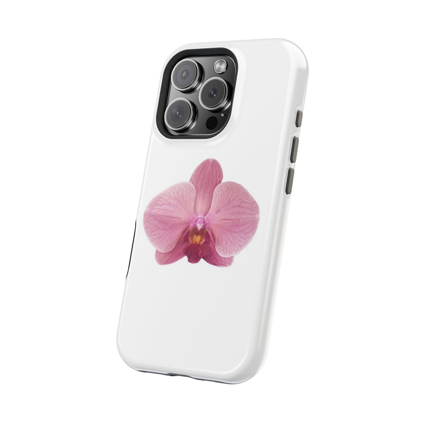 Magnetic IPhone Case, Durable Impact-Resistant Floral Feminine Fashionable Cover, Gift for Her, Protective Smartphone Shell, Trendy