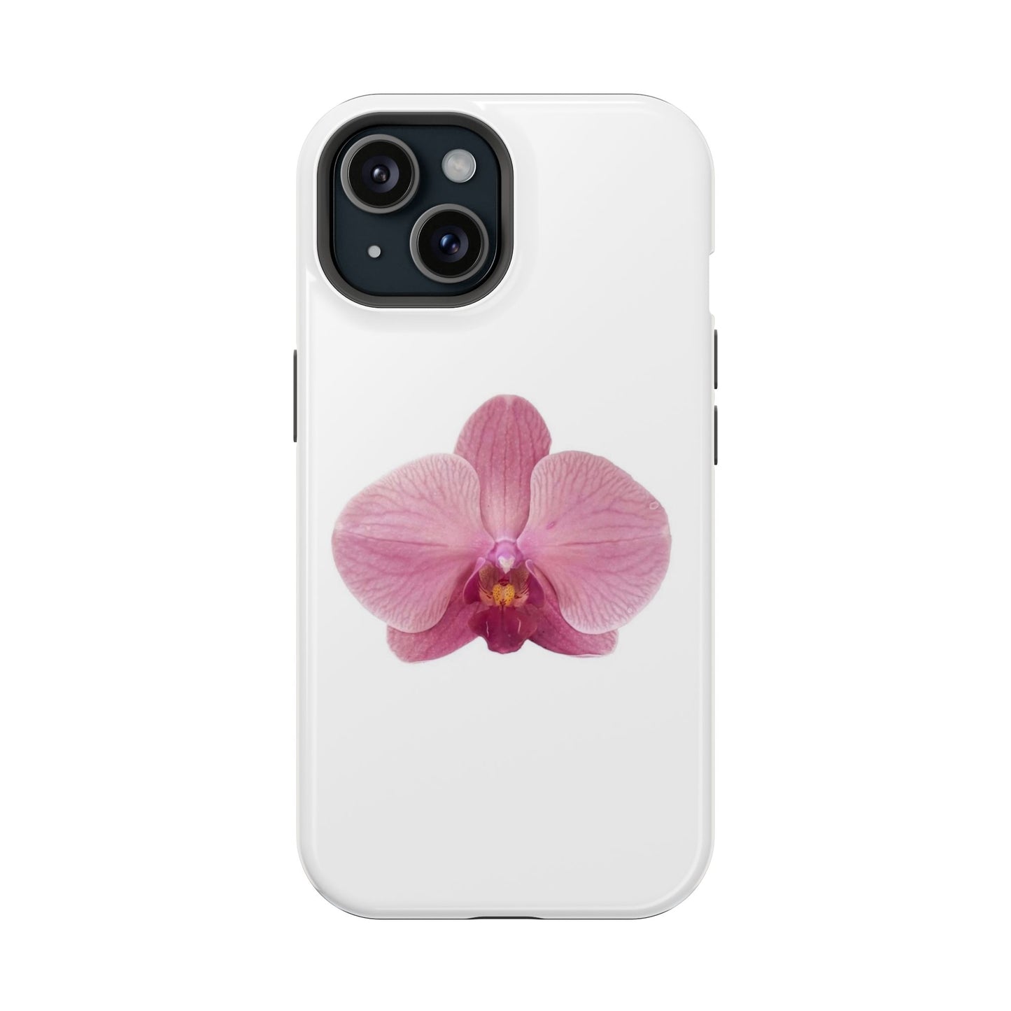 Magnetic IPhone Case, Durable Impact-Resistant Floral Feminine Fashionable Cover, Gift for Her, Protective Smartphone Shell, Trendy
