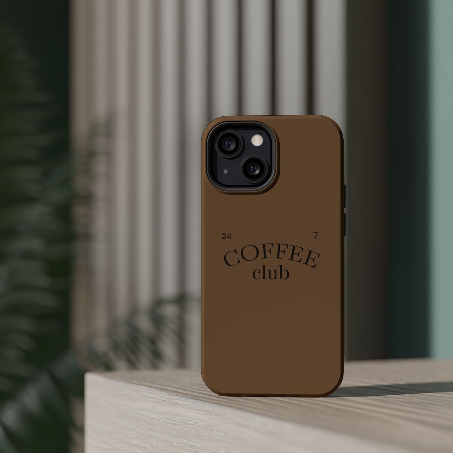 Magnetic iPhone Case, Coffee Lover, Impact-Resistant Case, Coffee Date Enthusiast, Matcha with Friend, Protective Phone Cover