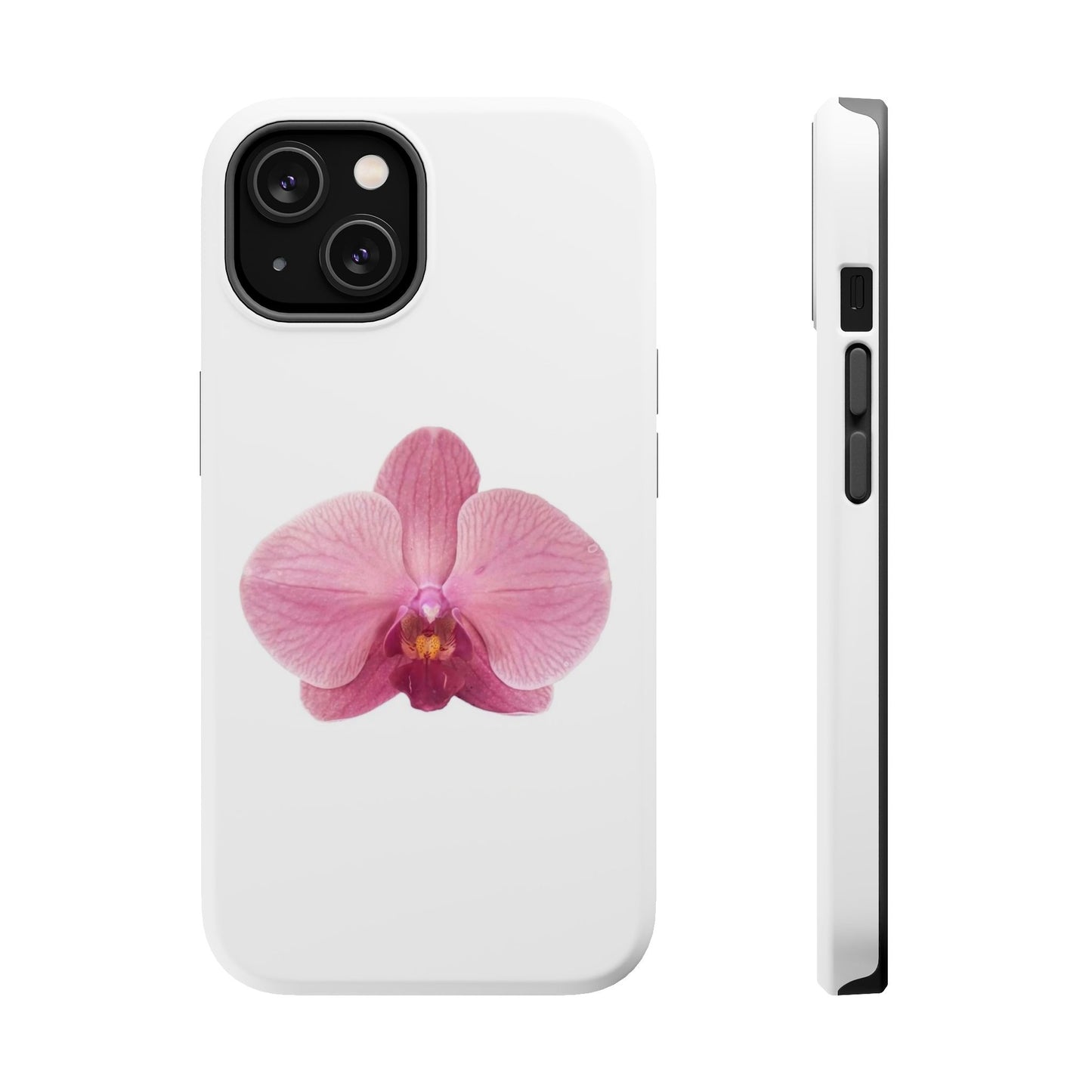 Magnetic IPhone Case, Durable Impact-Resistant Floral Feminine Fashionable Cover, Gift for Her, Protective Smartphone Shell, Trendy