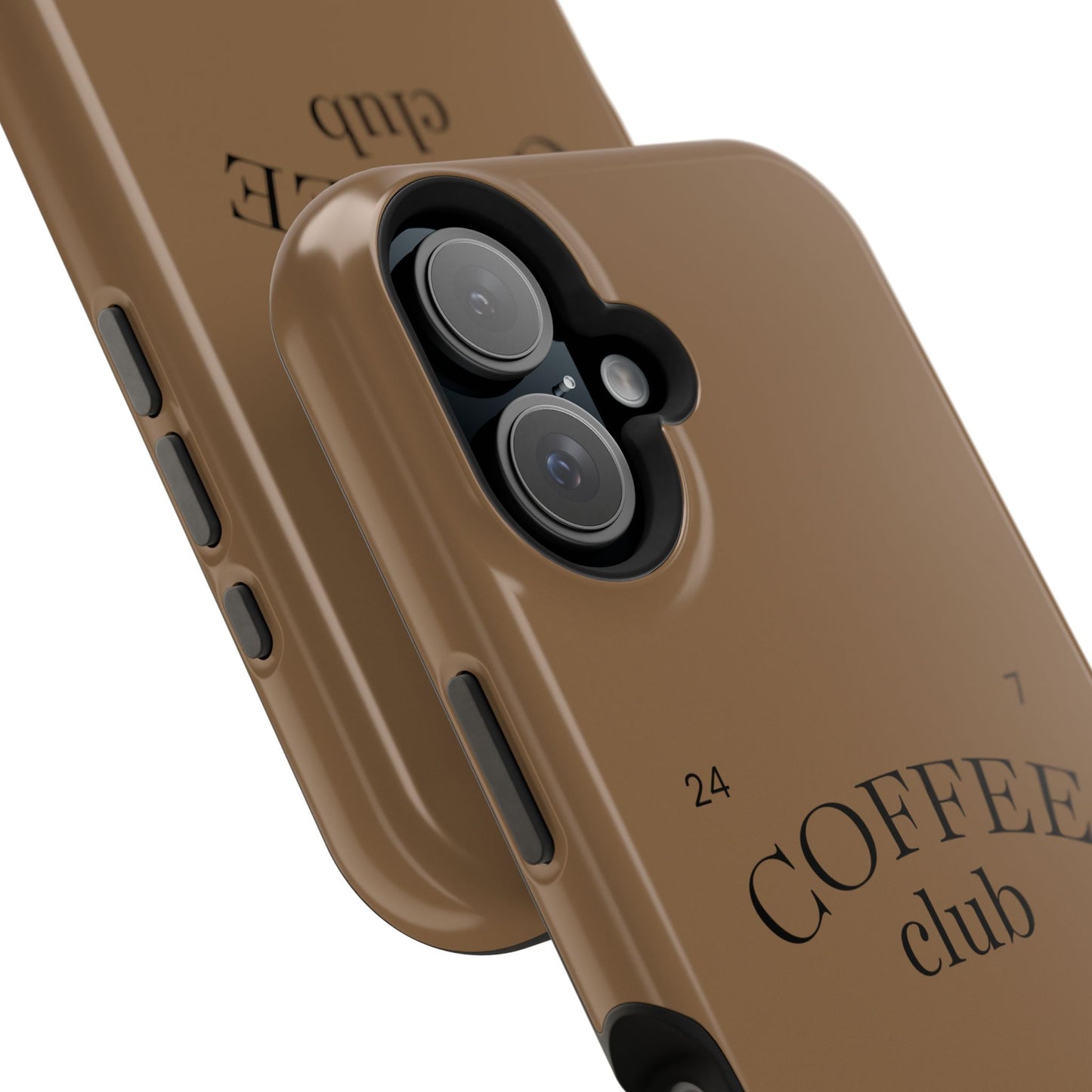 Magnetic iPhone Case, Coffee Lover, Impact-Resistant Case, Coffee Date Enthusiast, Matcha with Friend, Protective Phone Cover