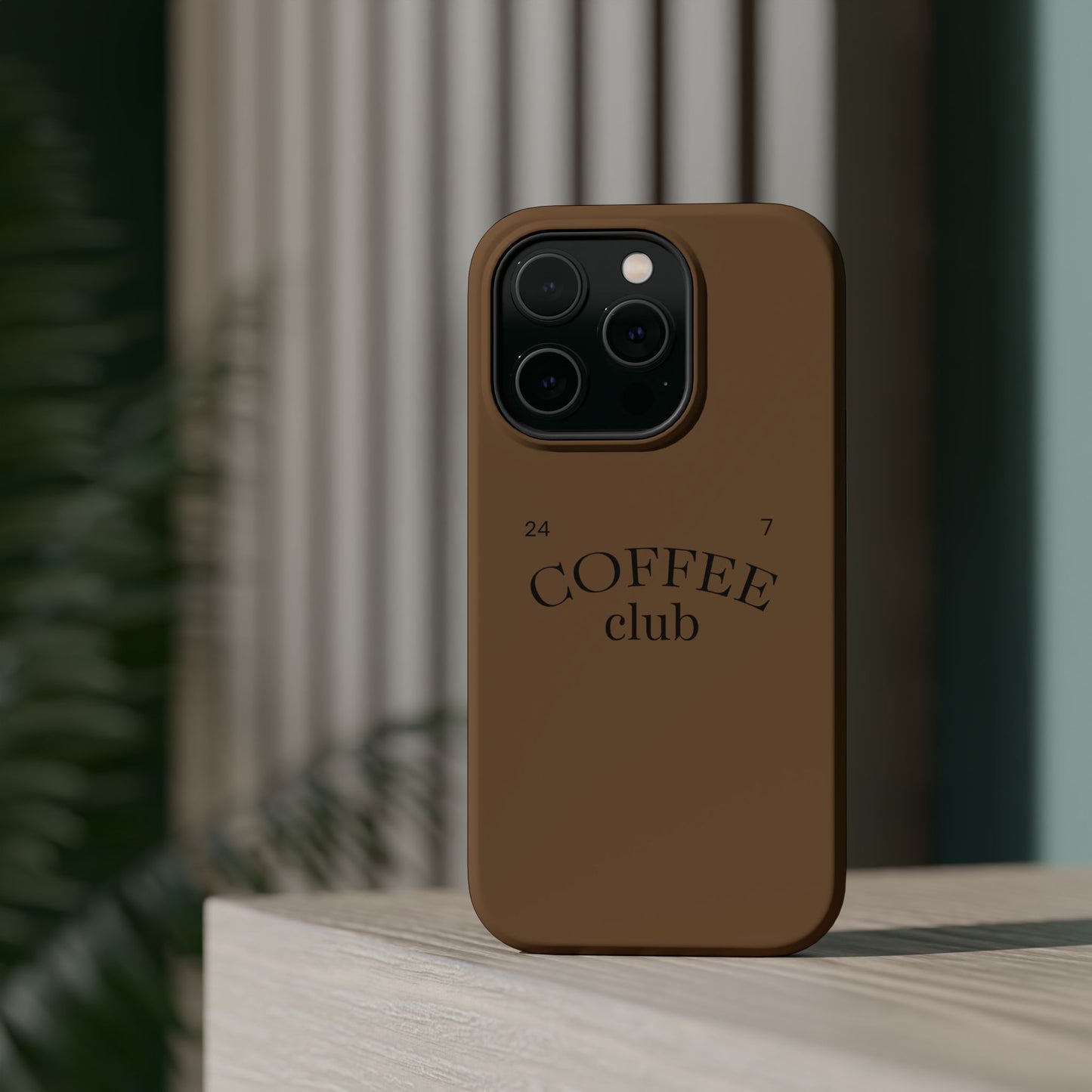 Magnetic iPhone Case, Coffee Lover, Impact-Resistant Case, Coffee Date Enthusiast, Matcha with Friend, Protective Phone Cover