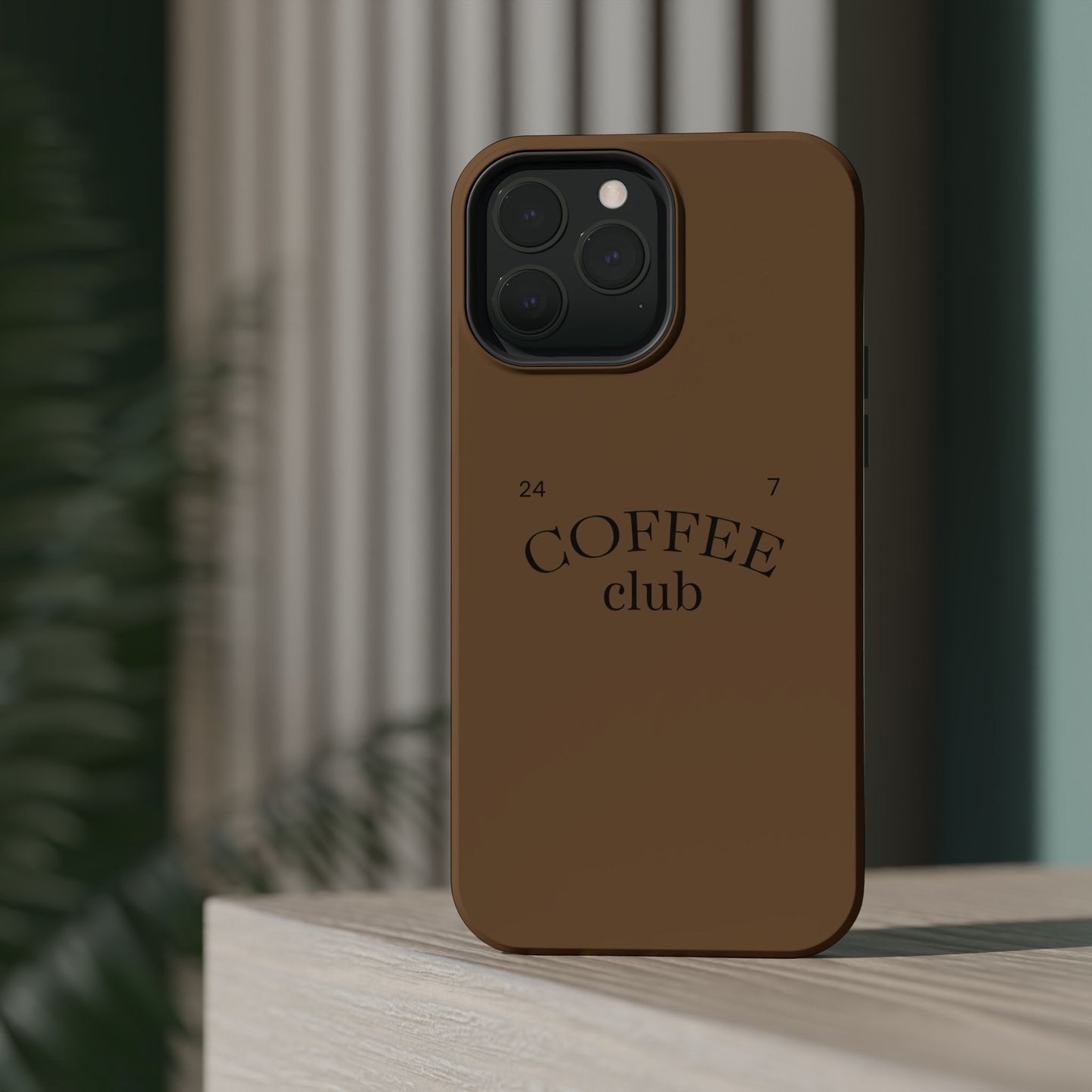 Magnetic iPhone Case, Coffee Lover, Impact-Resistant Case, Coffee Date Enthusiast, Matcha with Friend, Protective Phone Cover