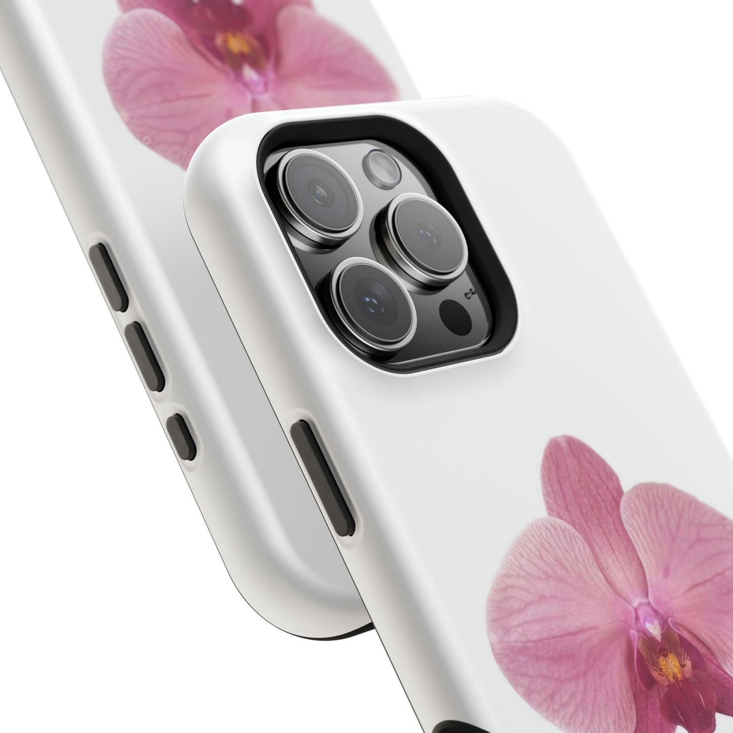 Magnetic IPhone Case, Durable Impact-Resistant Floral Feminine Fashionable Cover, Gift for Her, Protective Smartphone Shell, Trendy