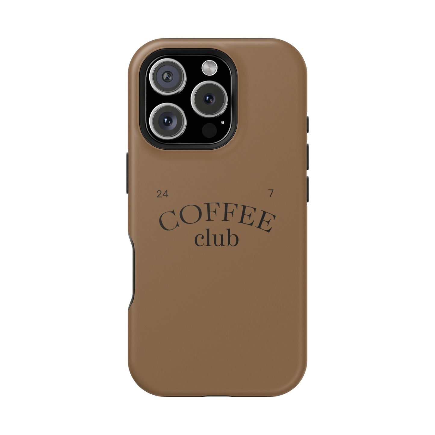 Magnetic iPhone Case, Coffee Lover, Impact-Resistant Case, Coffee Date Enthusiast, Matcha with Friend, Protective Phone Cover