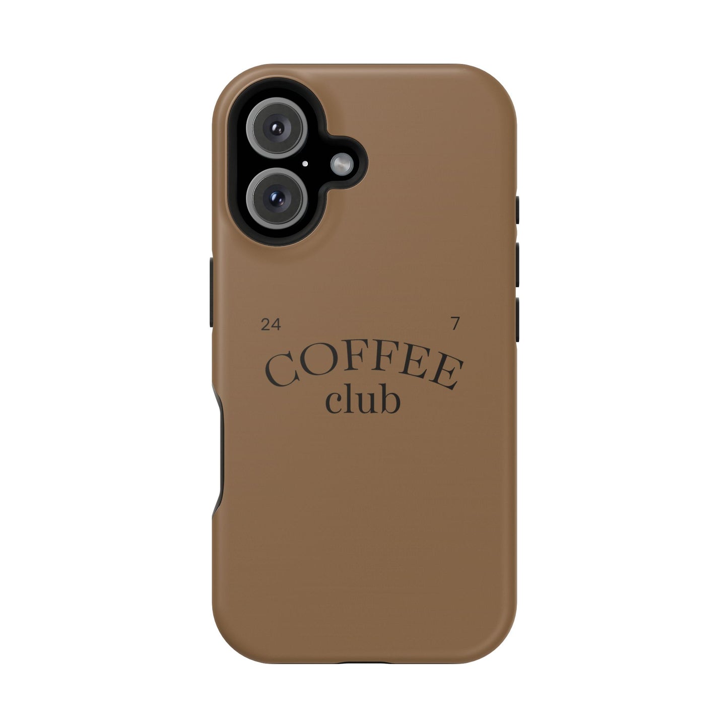 Magnetic iPhone Case, Coffee Lover, Impact-Resistant Case, Coffee Date Enthusiast, Matcha with Friend, Protective Phone Cover