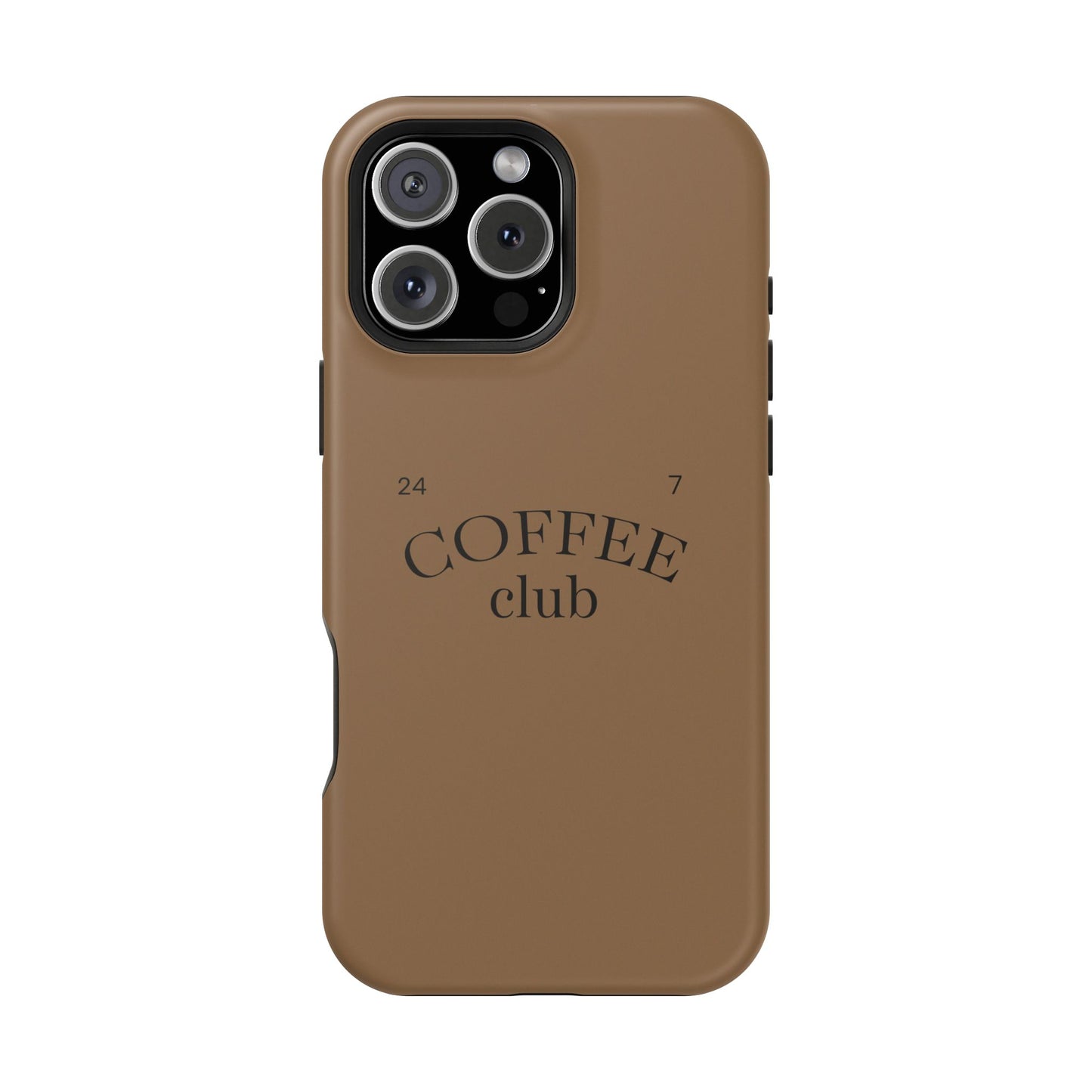 Magnetic iPhone Case, Coffee Lover, Impact-Resistant Case, Coffee Date Enthusiast, Matcha with Friend, Protective Phone Cover