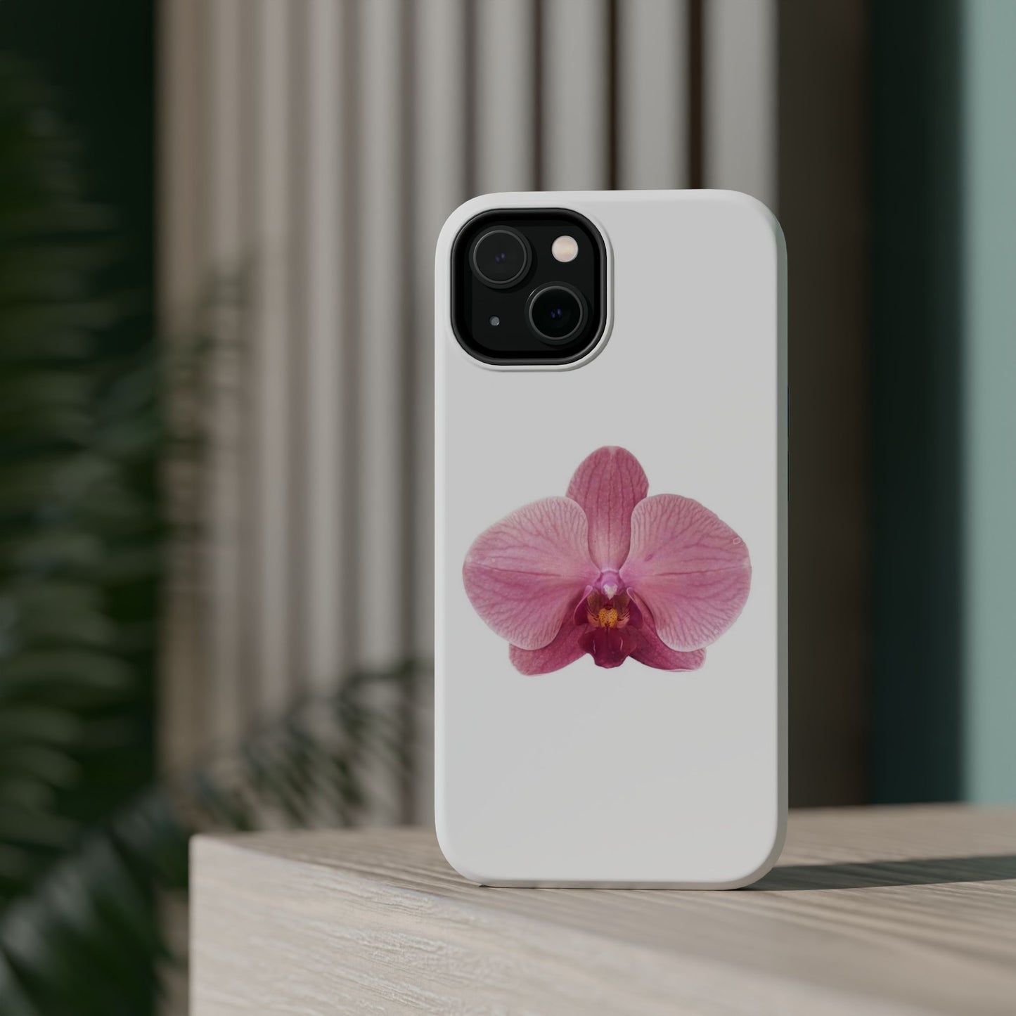 Magnetic IPhone Case, Durable Impact-Resistant Floral Feminine Fashionable Cover, Gift for Her, Protective Smartphone Shell, Trendy