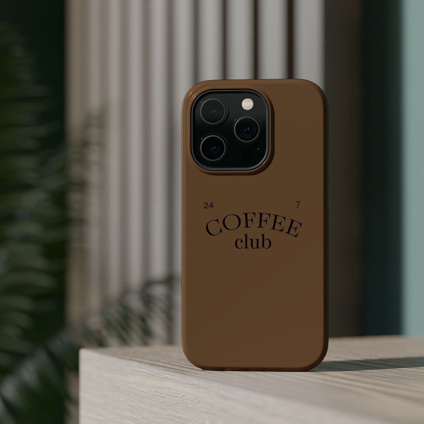 Magnetic iPhone Case, Coffee Lover, Impact-Resistant Case, Coffee Date Enthusiast, Matcha with Friend, Protective Phone Cover