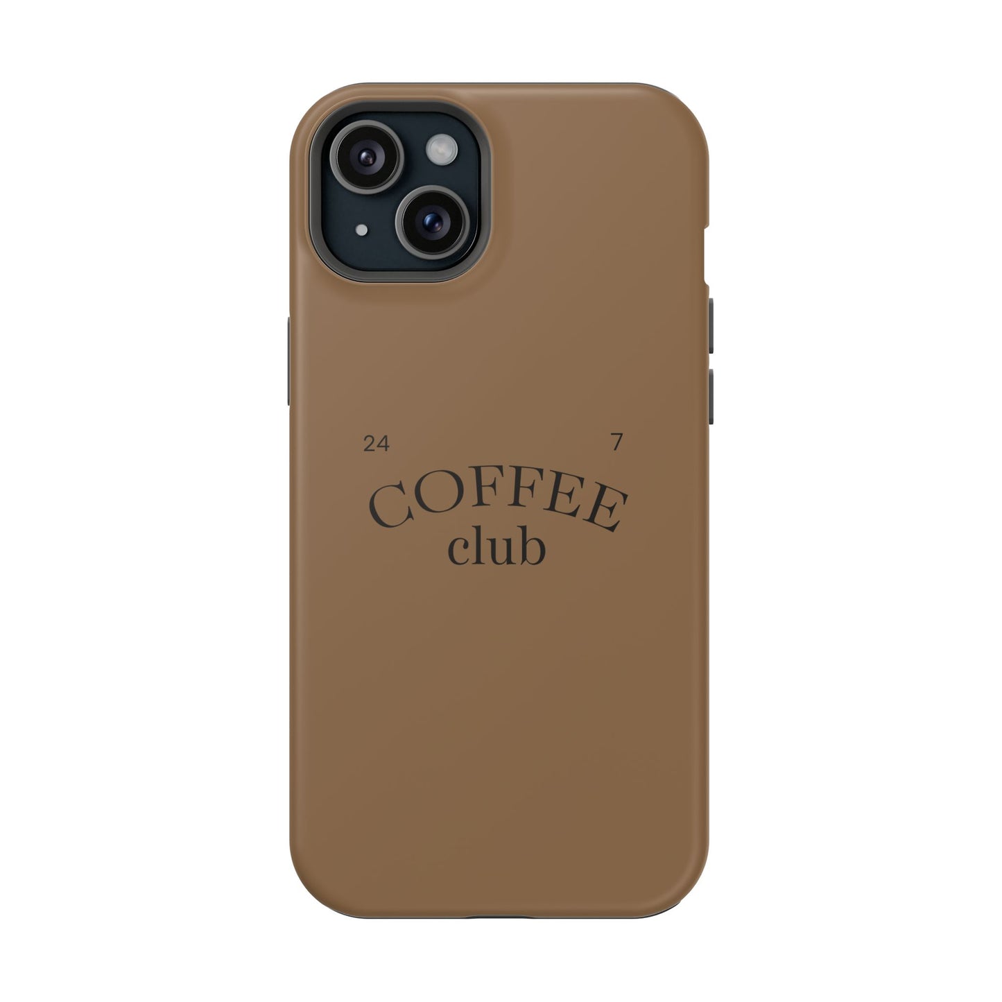 Magnetic iPhone Case, Coffee Lover, Impact-Resistant Case, Coffee Date Enthusiast, Matcha with Friend, Protective Phone Cover