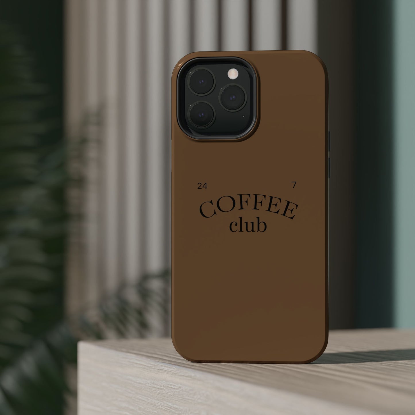 Magnetic iPhone Case, Coffee Lover, Impact-Resistant Case, Coffee Date Enthusiast, Matcha with Friend, Protective Phone Cover