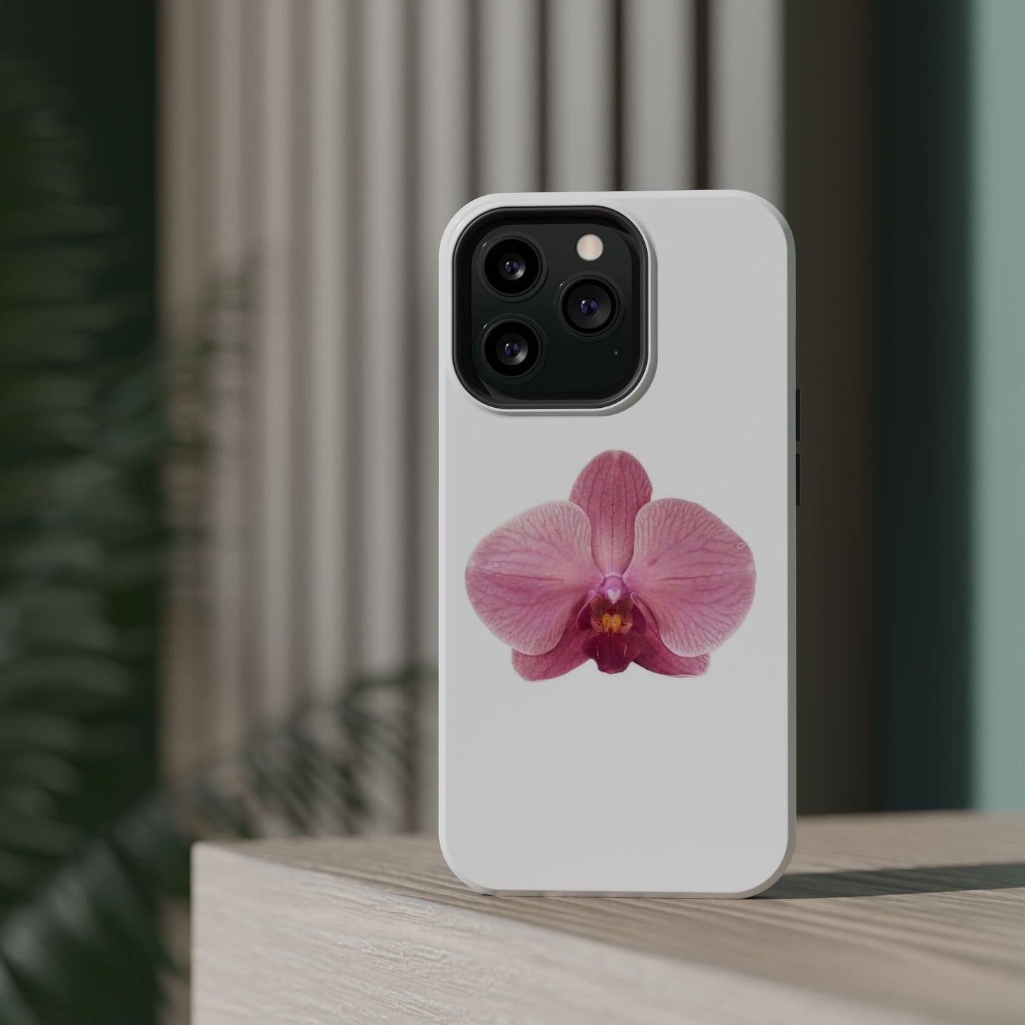Magnetic IPhone Case, Durable Impact-Resistant Floral Feminine Fashionable Cover, Gift for Her, Protective Smartphone Shell, Trendy