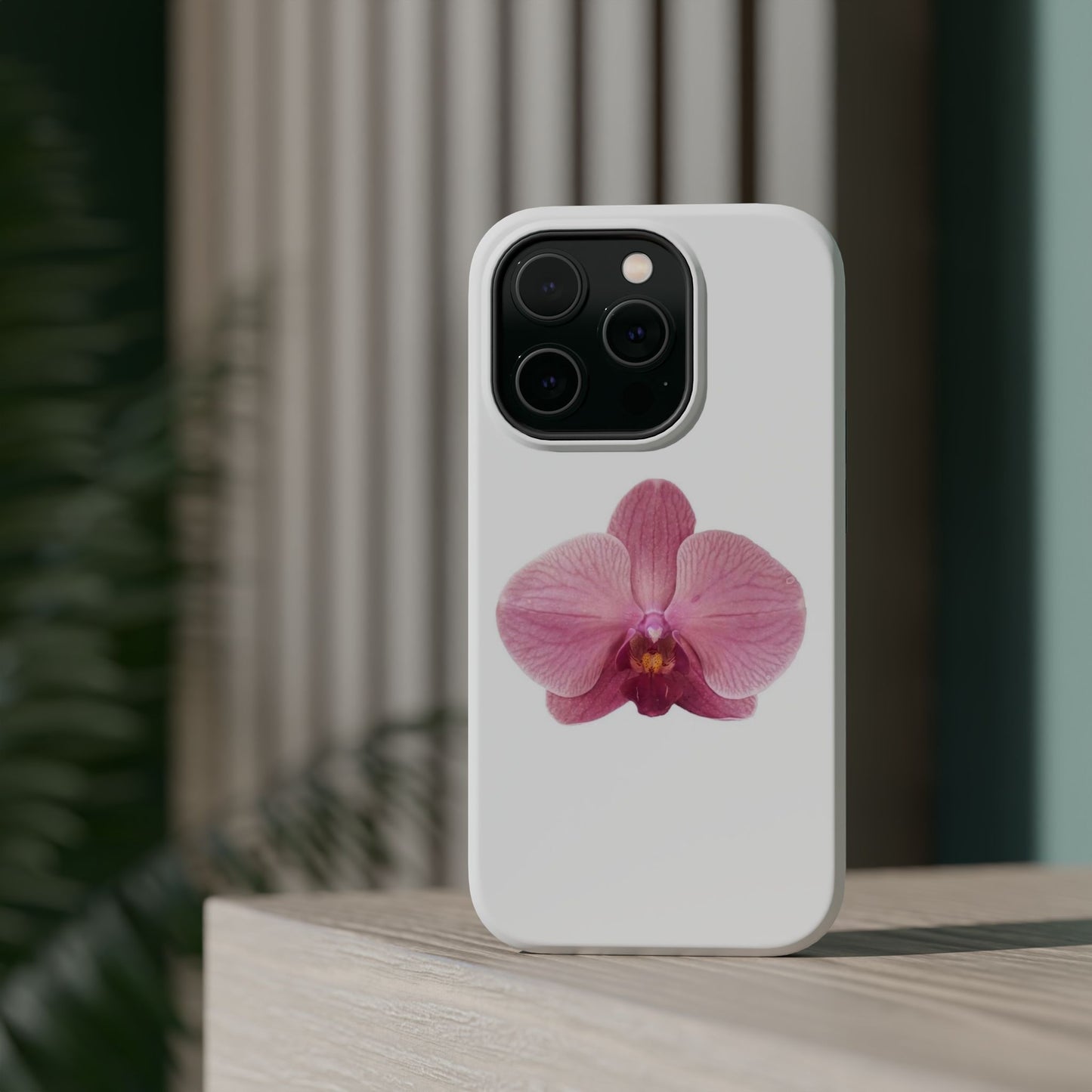 Magnetic IPhone Case, Durable Impact-Resistant Floral Feminine Fashionable Cover, Gift for Her, Protective Smartphone Shell, Trendy
