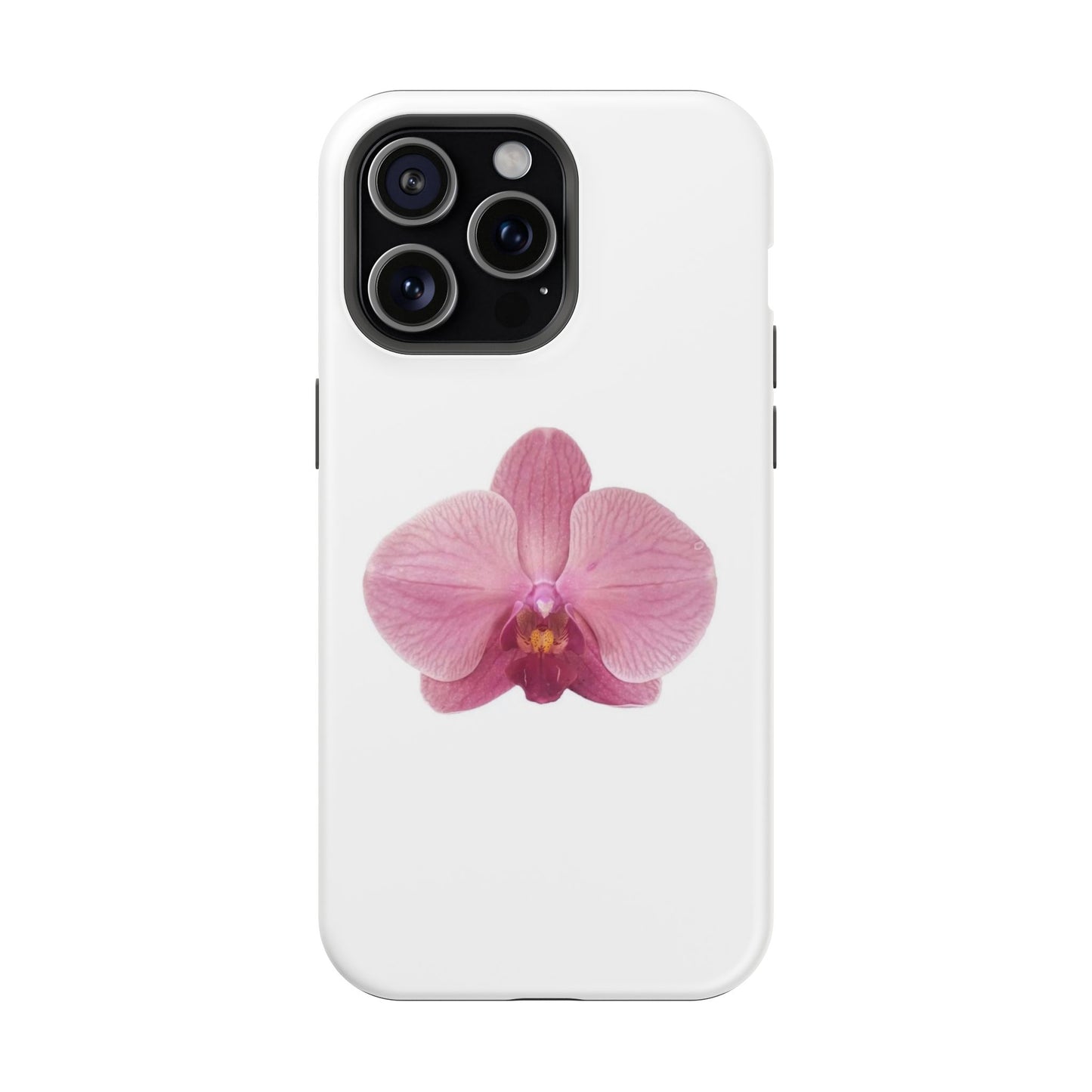 Magnetic IPhone Case, Durable Impact-Resistant Floral Feminine Fashionable Cover, Gift for Her, Protective Smartphone Shell, Trendy