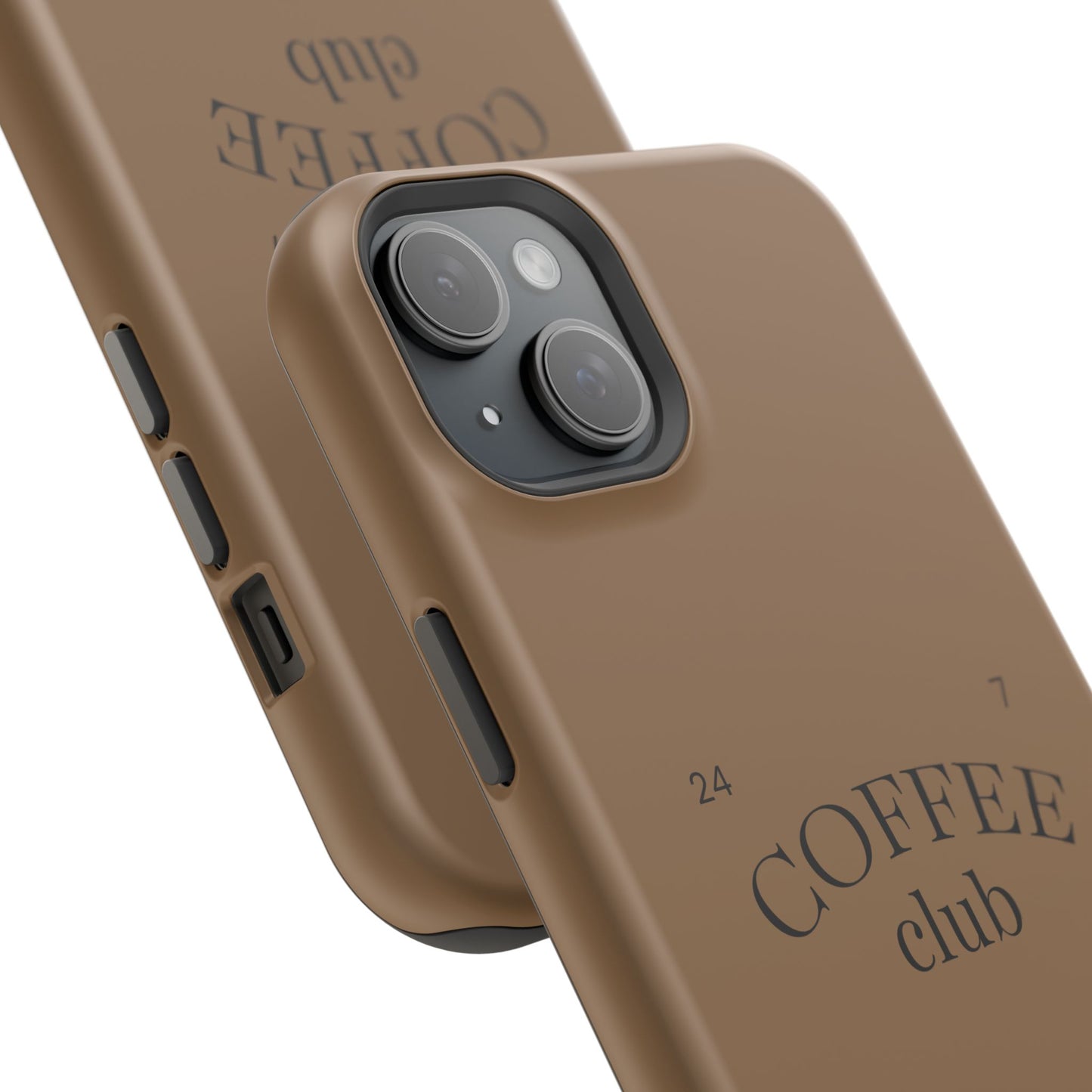 Magnetic iPhone Case, Coffee Lover, Impact-Resistant Case, Coffee Date Enthusiast, Matcha with Friend, Protective Phone Cover
