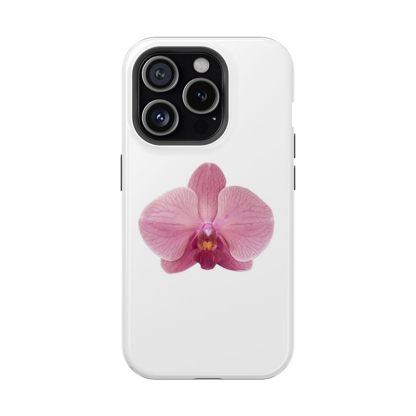 Magnetic IPhone Case, Durable Impact-Resistant Floral Feminine Fashionable Cover, Gift for Her, Protective Smartphone Shell, Trendy