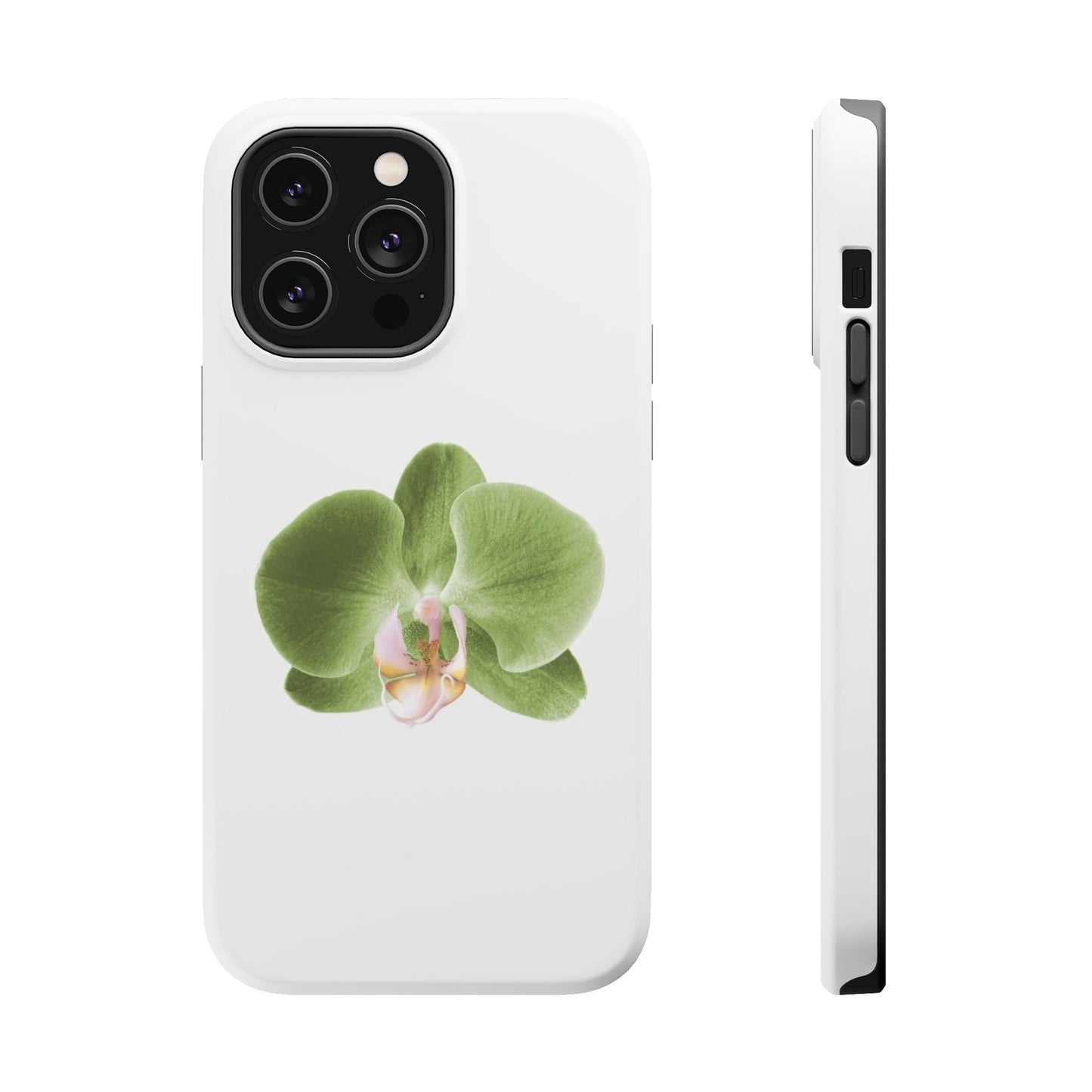 Magnetic IPhone Case, Durable Impact-Resistant Floral Feminine Fashionable Cover, Gift for Her, Protective Smartphone Shell, Trendy