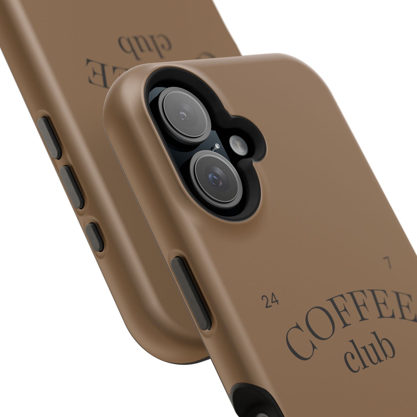 Magnetic iPhone Case, Coffee Lover, Impact-Resistant Case, Coffee Date Enthusiast, Matcha with Friend, Protective Phone Cover