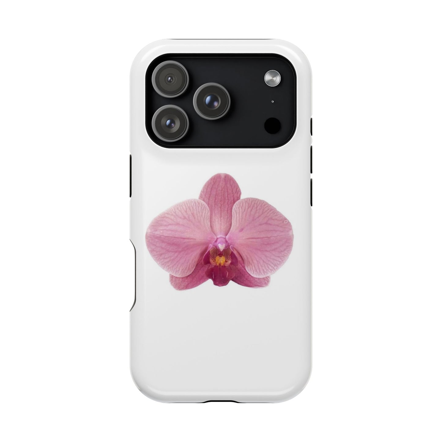 Magnetic IPhone Case, Durable Impact-Resistant Floral Feminine Fashionable Cover, Gift for Her, Protective Smartphone Shell, Trendy