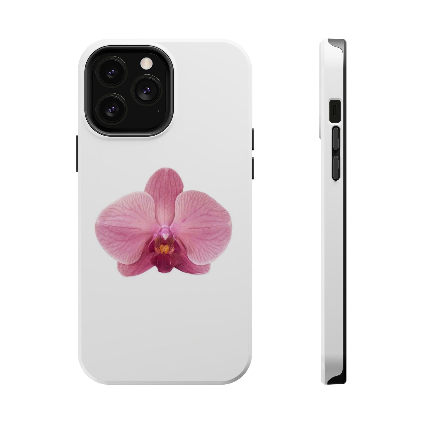 Magnetic IPhone Case, Durable Impact-Resistant Floral Feminine Fashionable Cover, Gift for Her, Protective Smartphone Shell, Trendy