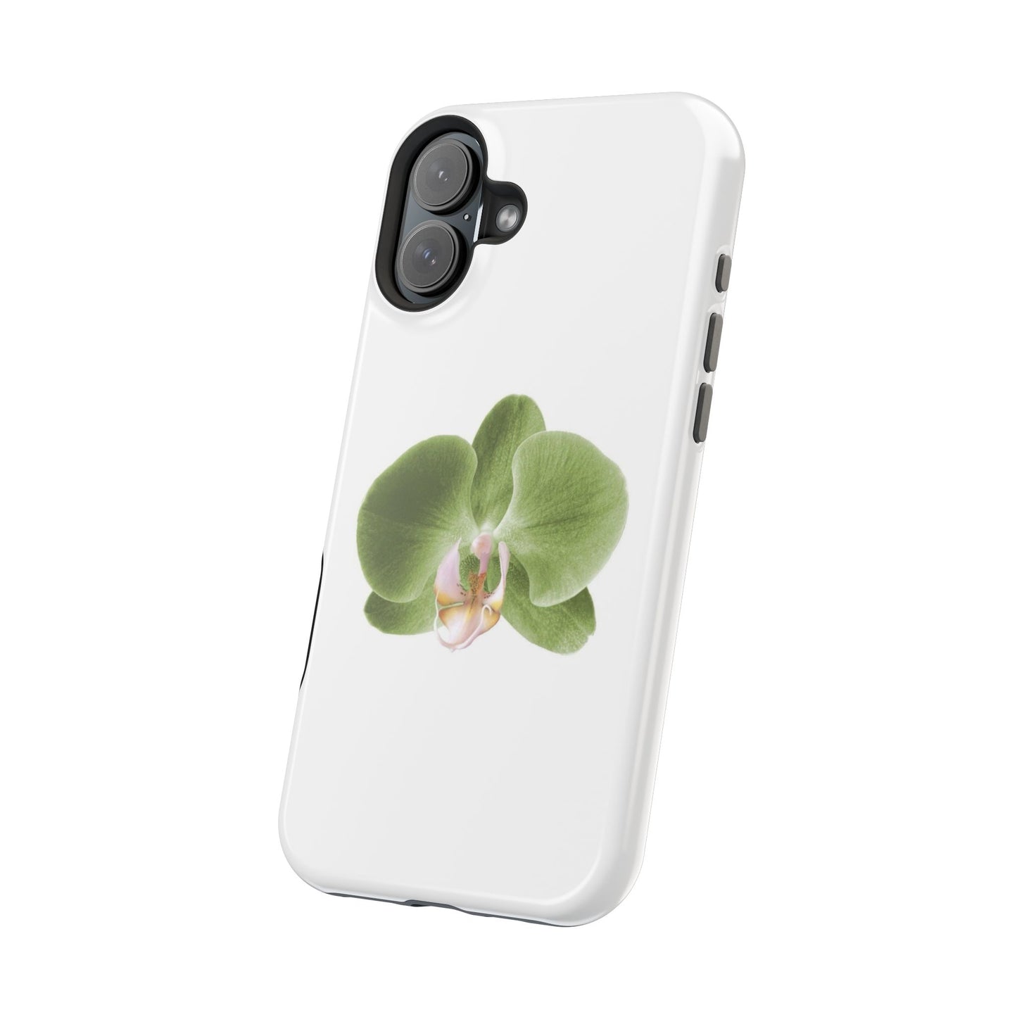 Magnetic IPhone Case, Durable Impact-Resistant Floral Feminine Fashionable Cover, Gift for Her, Protective Smartphone Shell, Trendy
